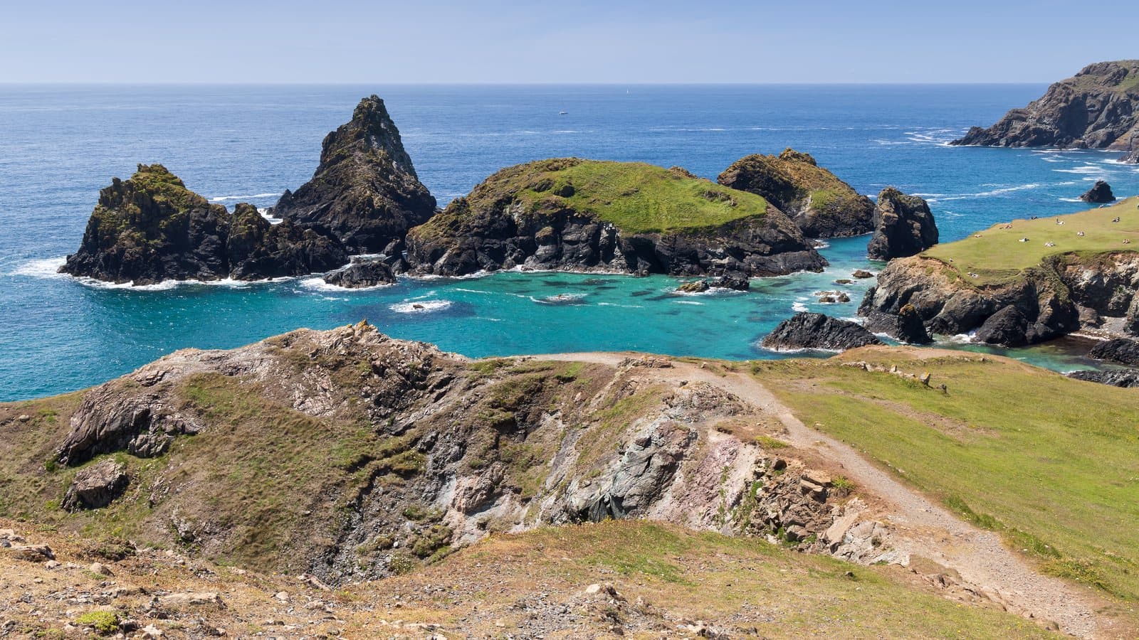 Kynance Cove on the Lizard peninsula, Cornwall