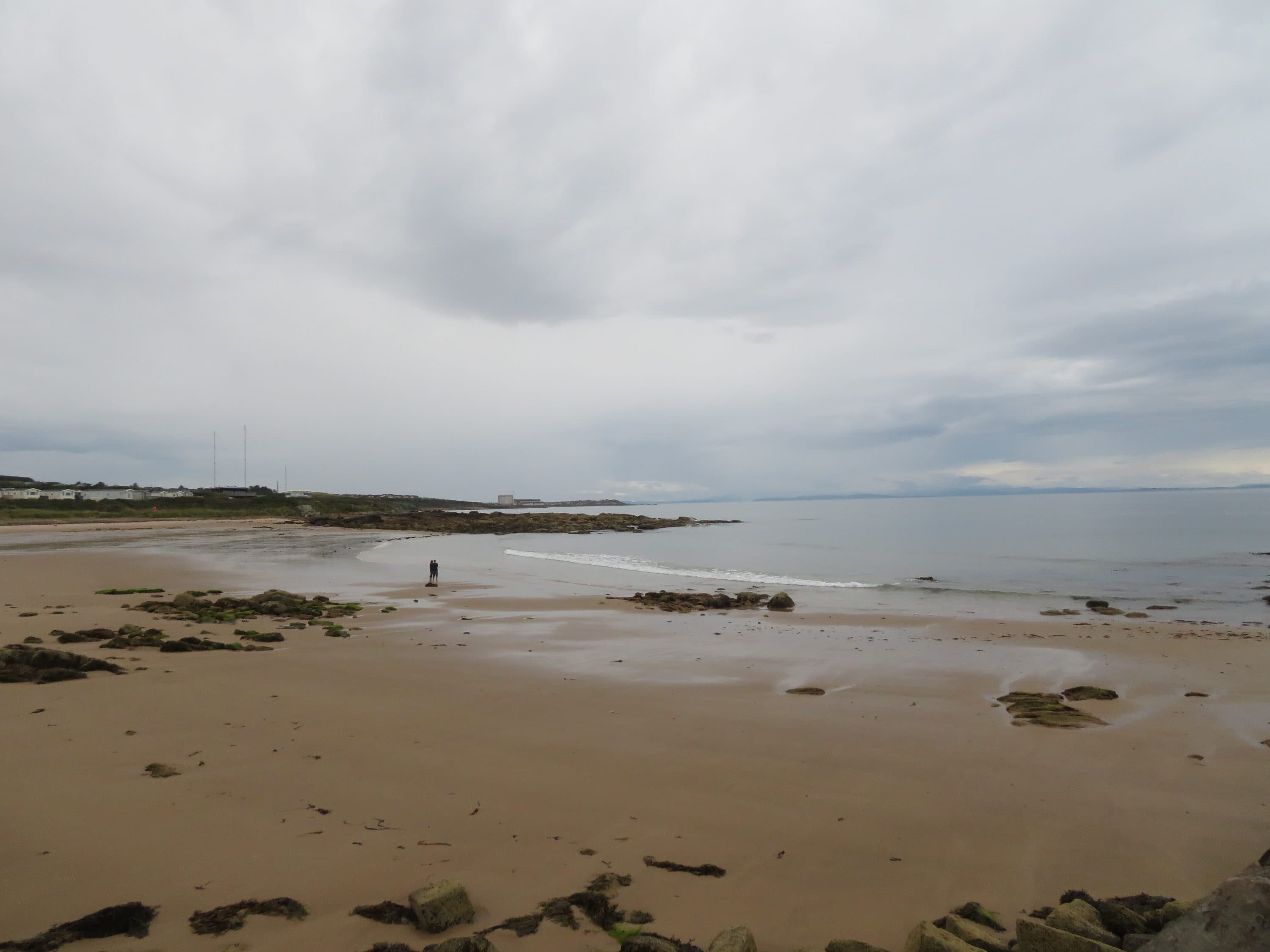Sea glass found at Hopeman West Beach