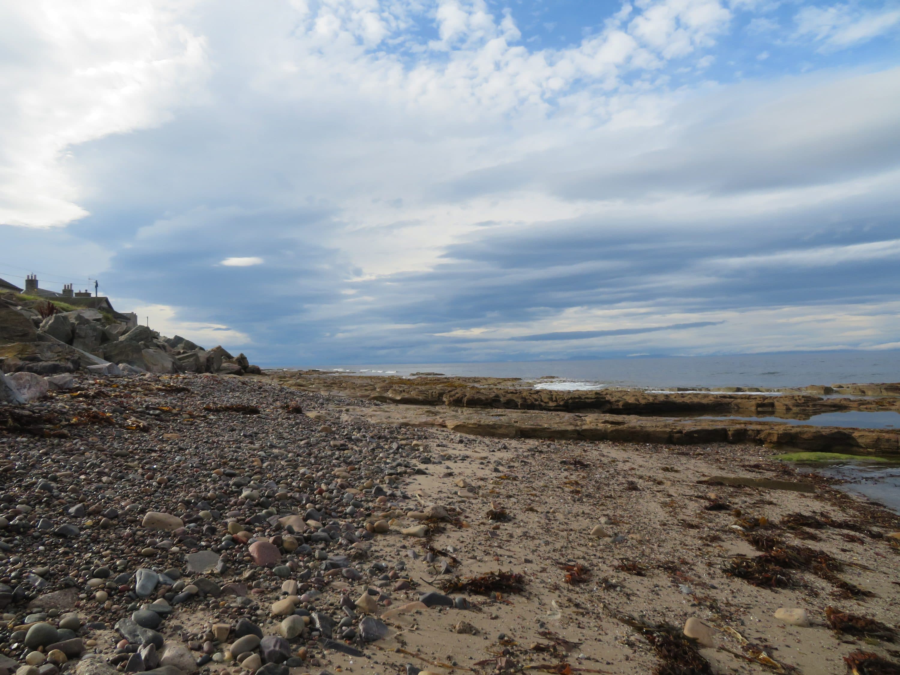 Sea glass collected at Burghead east beach, United Kingdom
