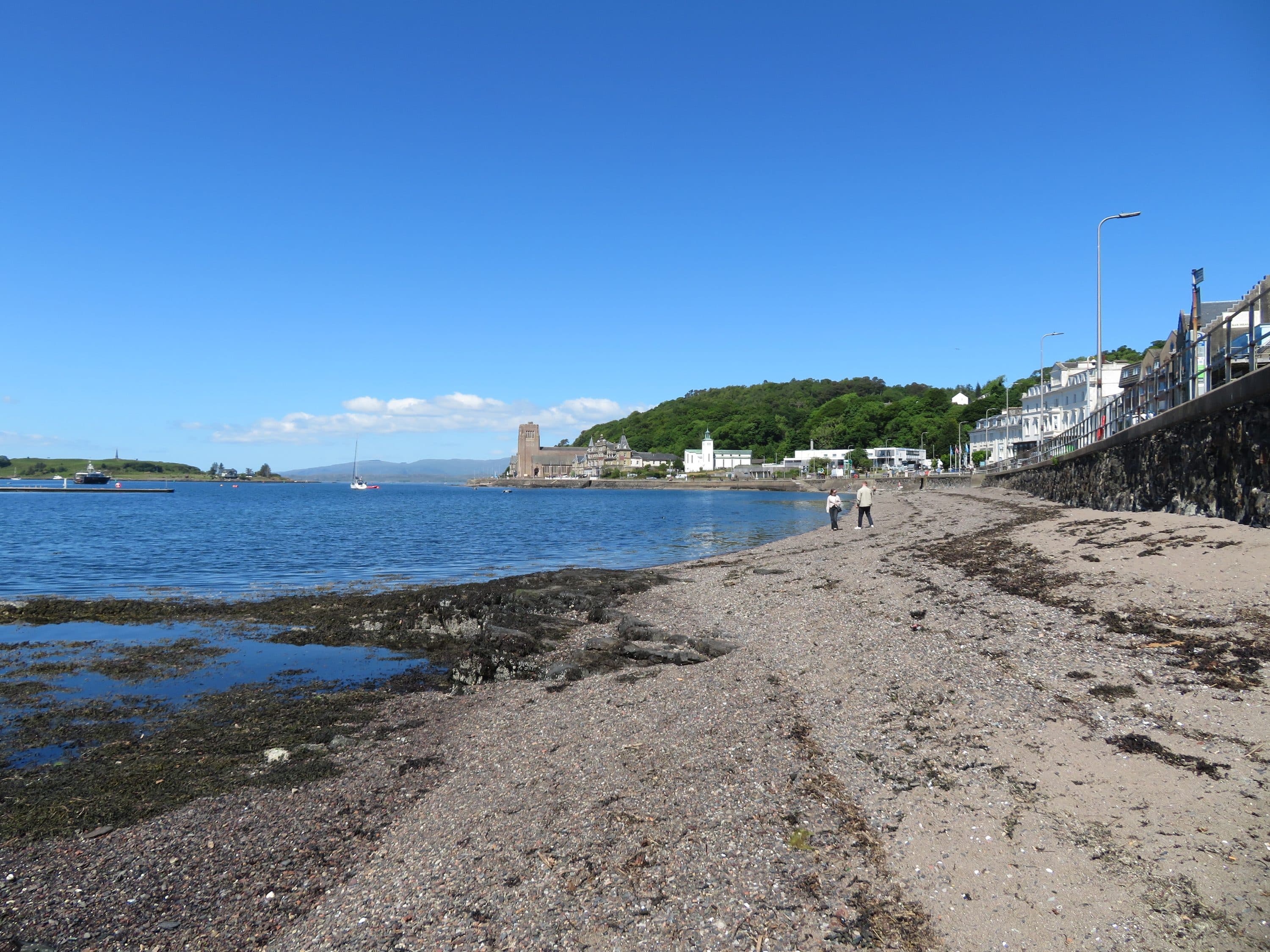 Sea glass collected at Oban beach, United Kingdom
