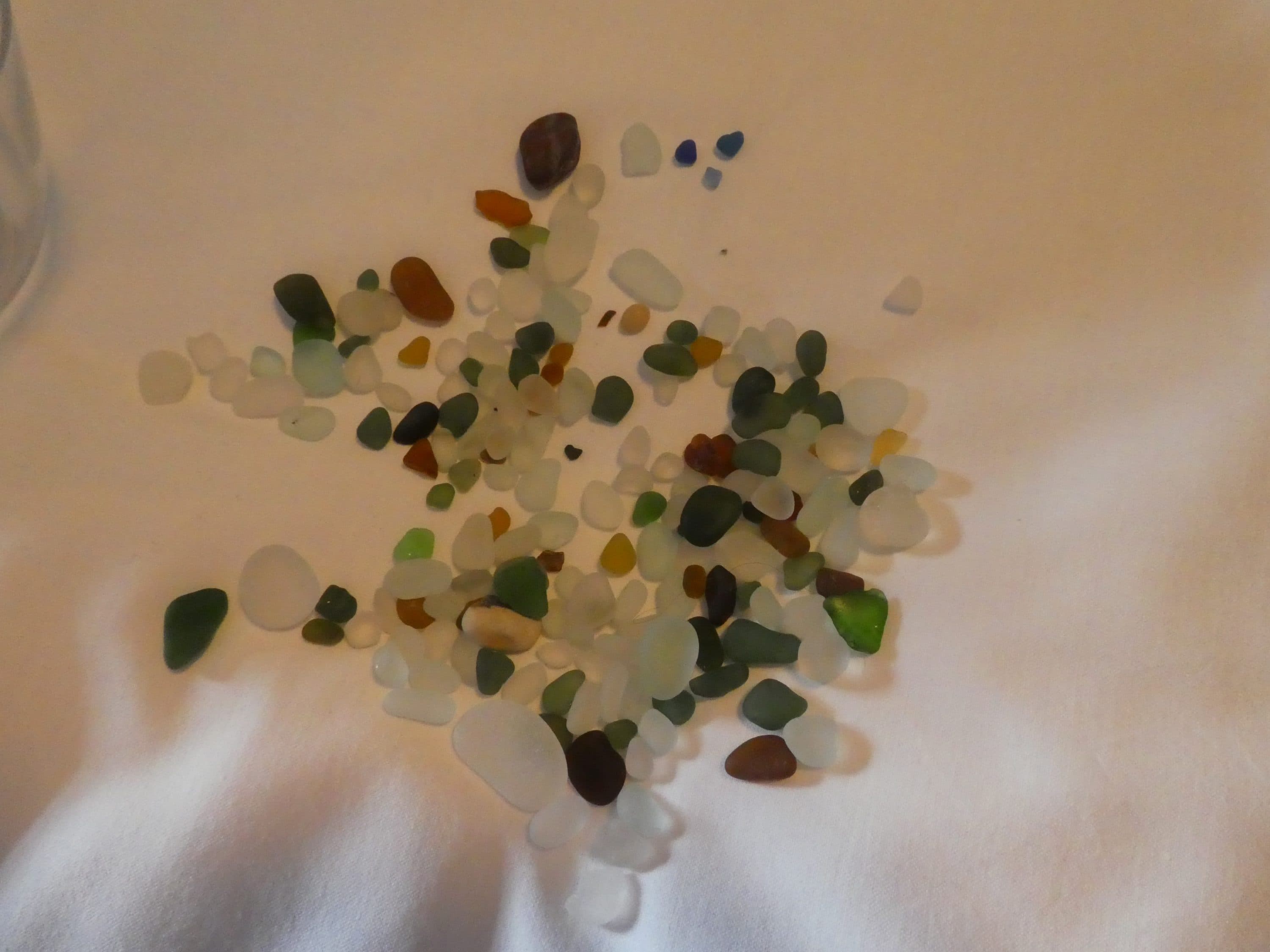 Sea glass from Seaham's Redacre beach, United Kingdom (3)