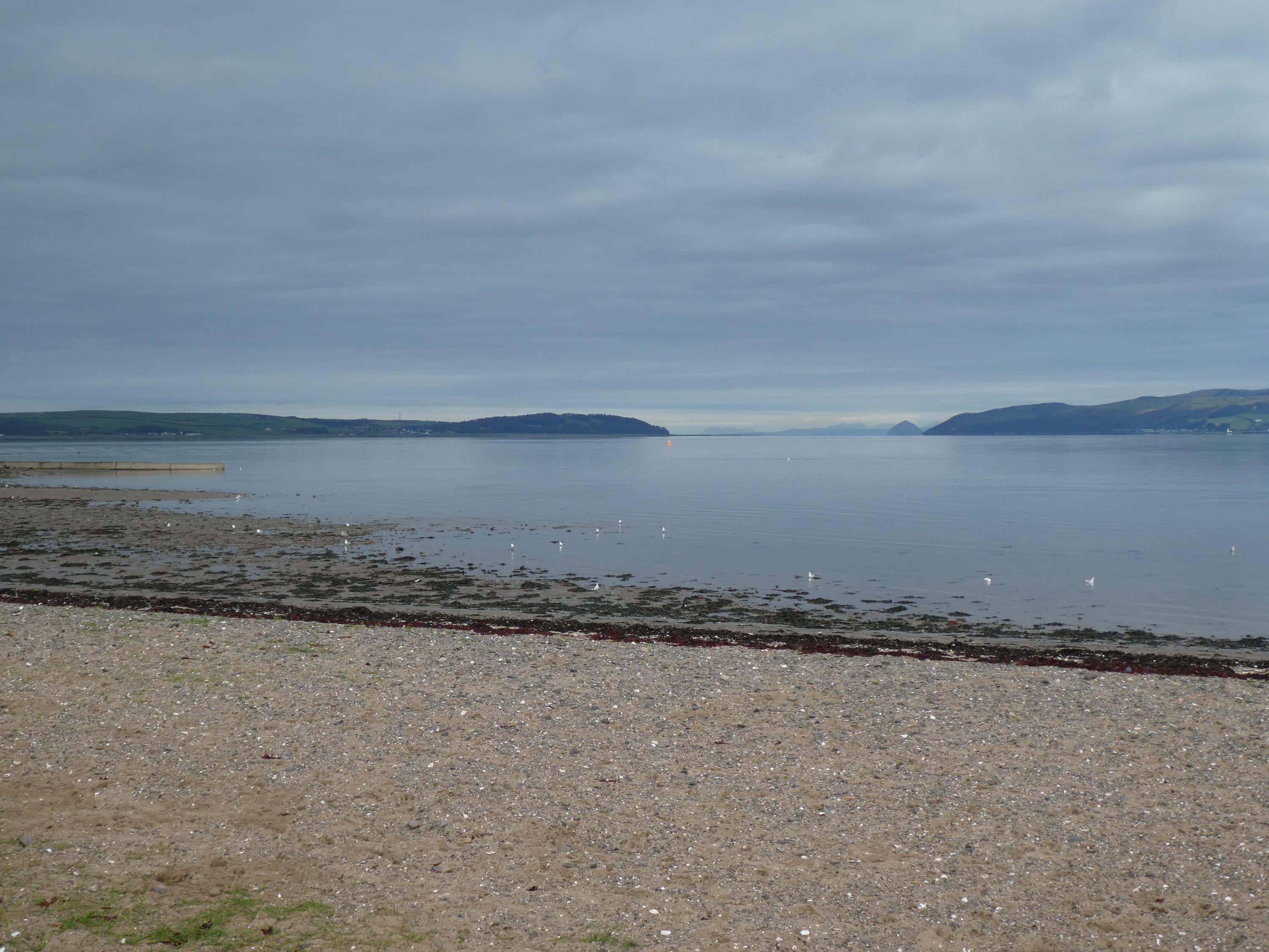 Sea glass collected at Stranraer Bay, United Kingdom
