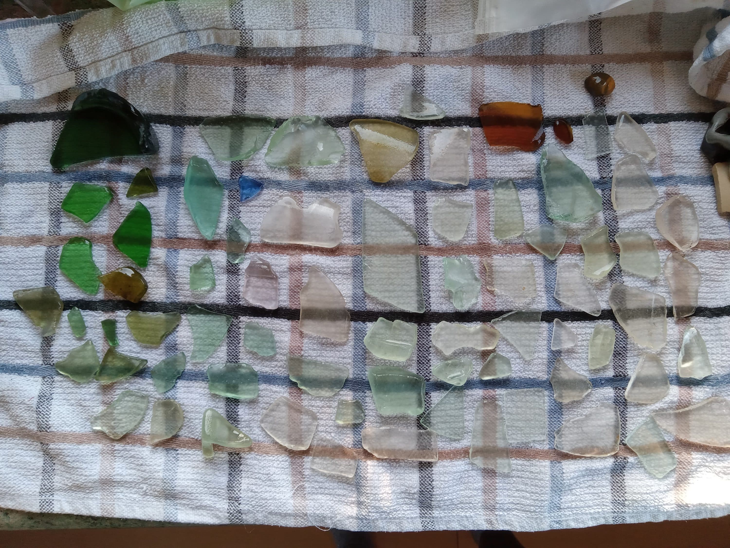 Sea glass from Cramond Island, United Kingdom (2)