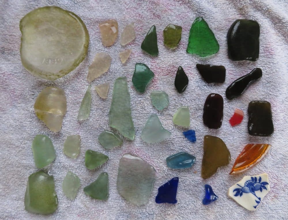 Sea glass from Musselburgh beach - East end, United Kingdom (5)