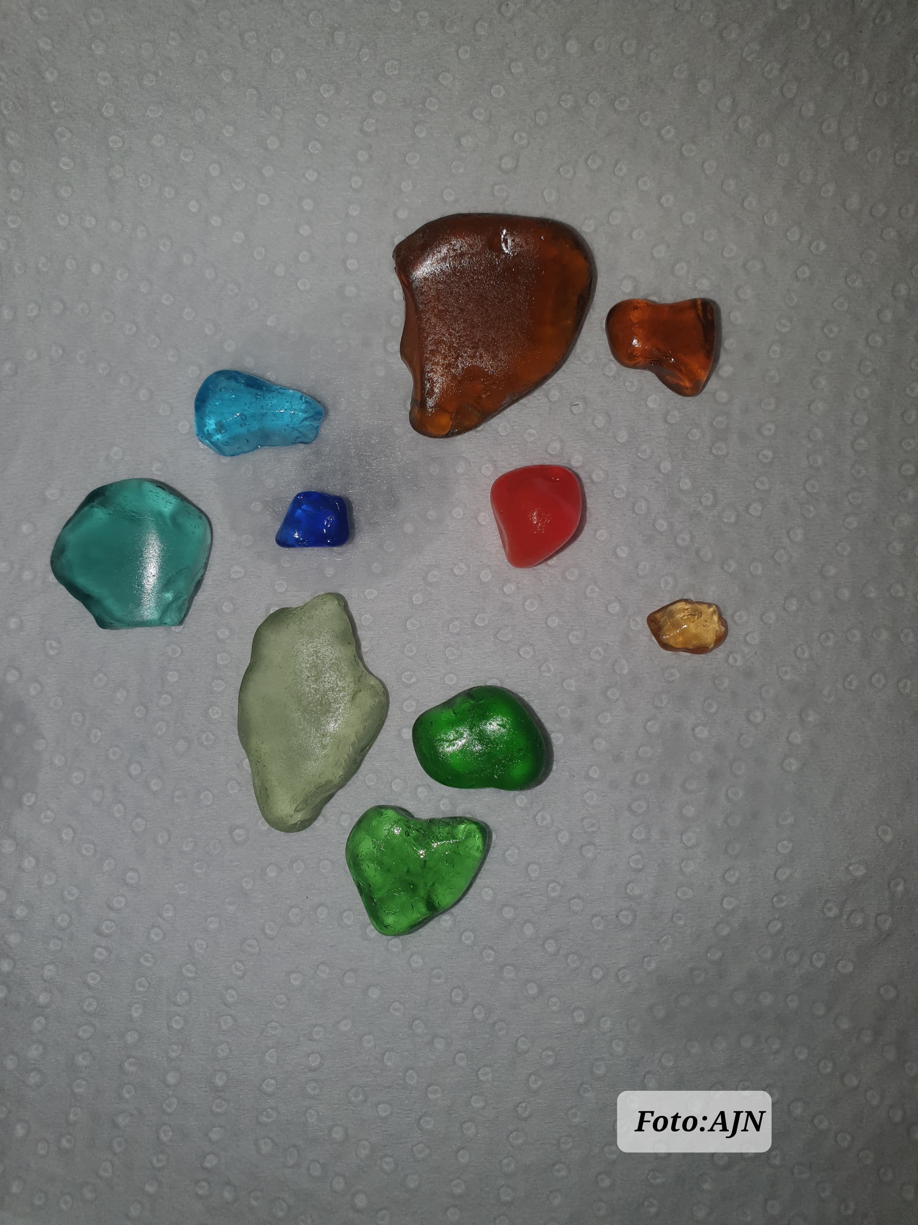 Sea glass from Vikafjæra, Norway (5)