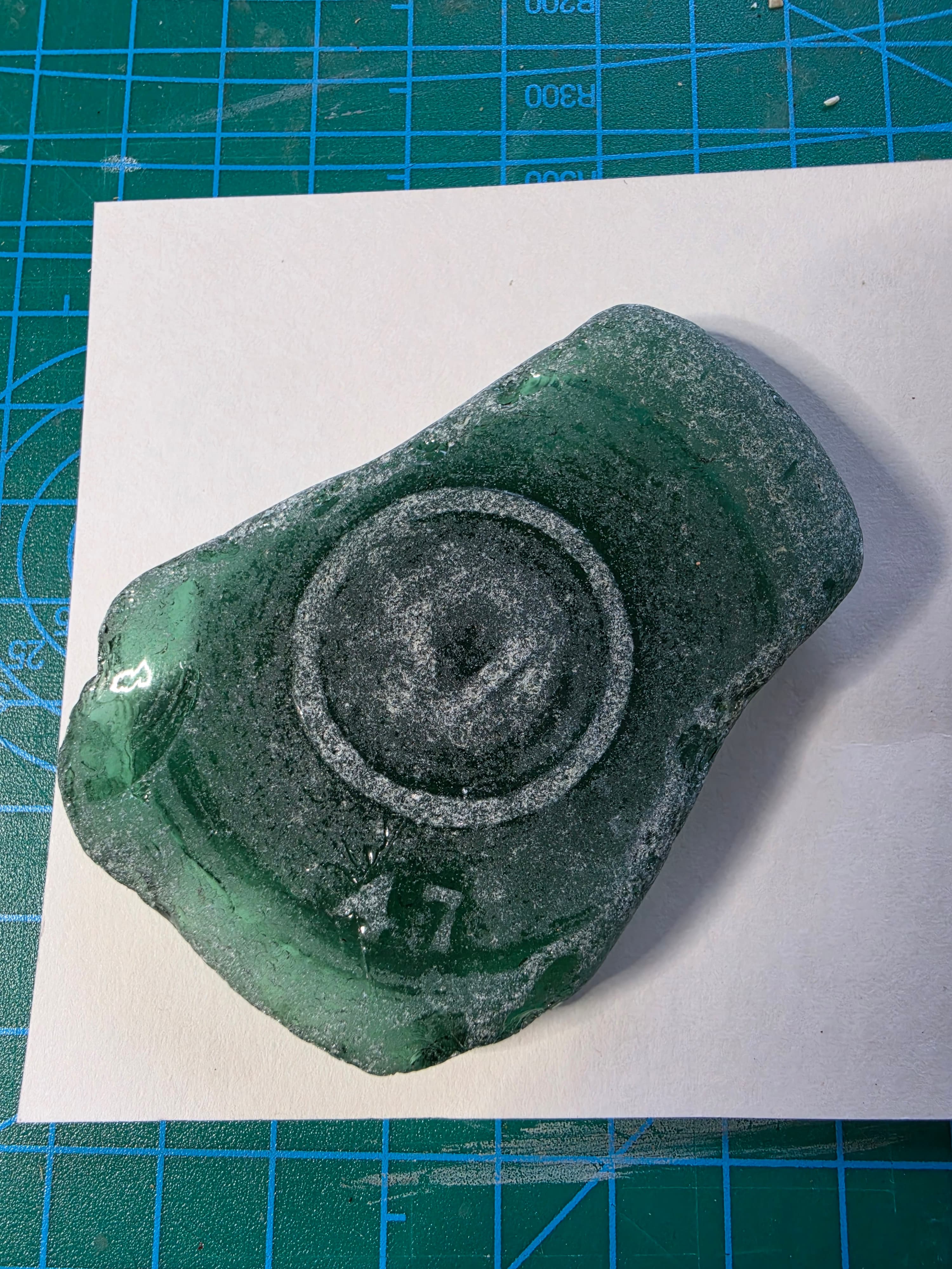 Sea glass from Honningsvågtunnelen, Norway (4)