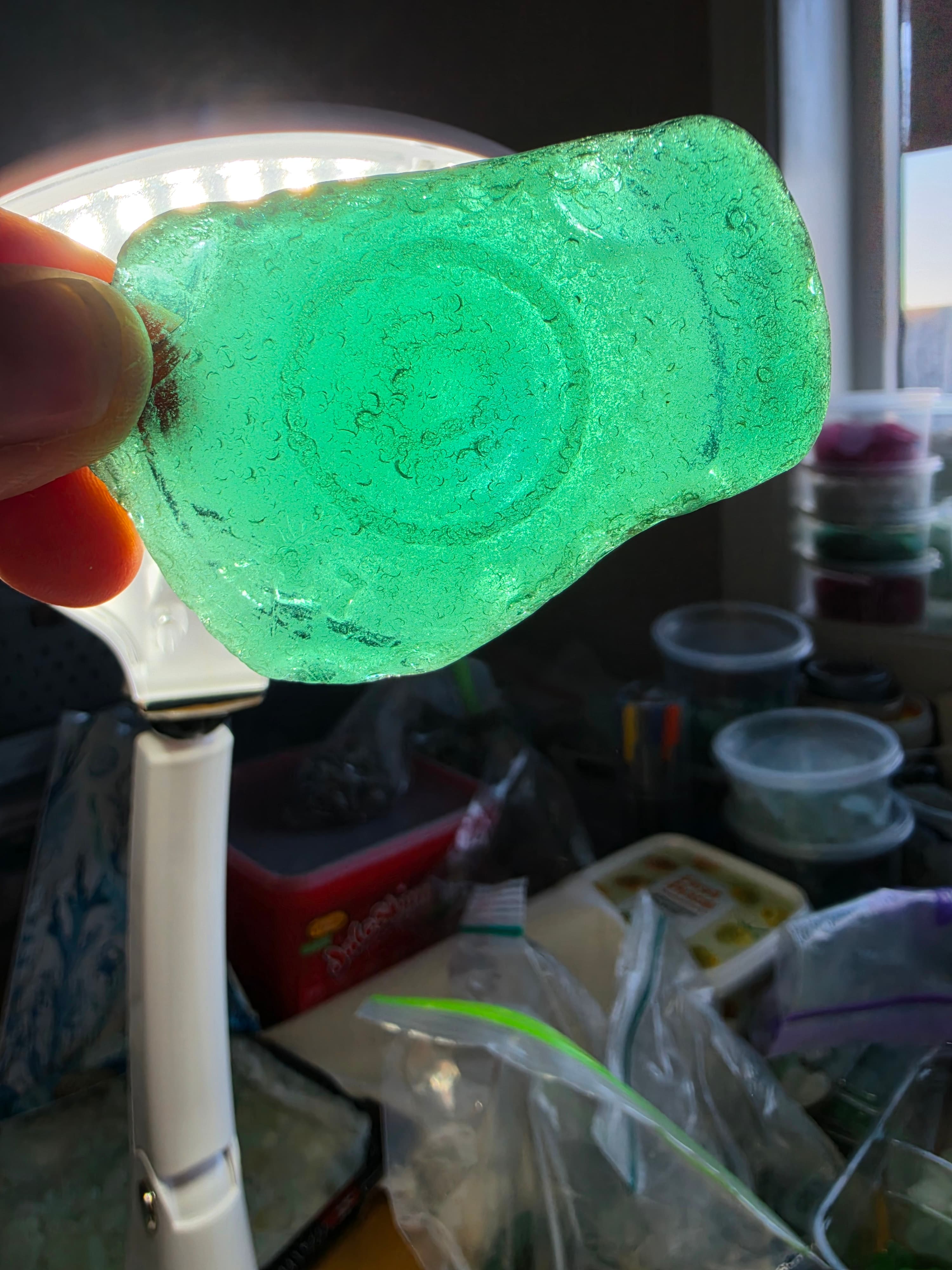 Sea glass from Honningsvågtunnelen, Norway (5)