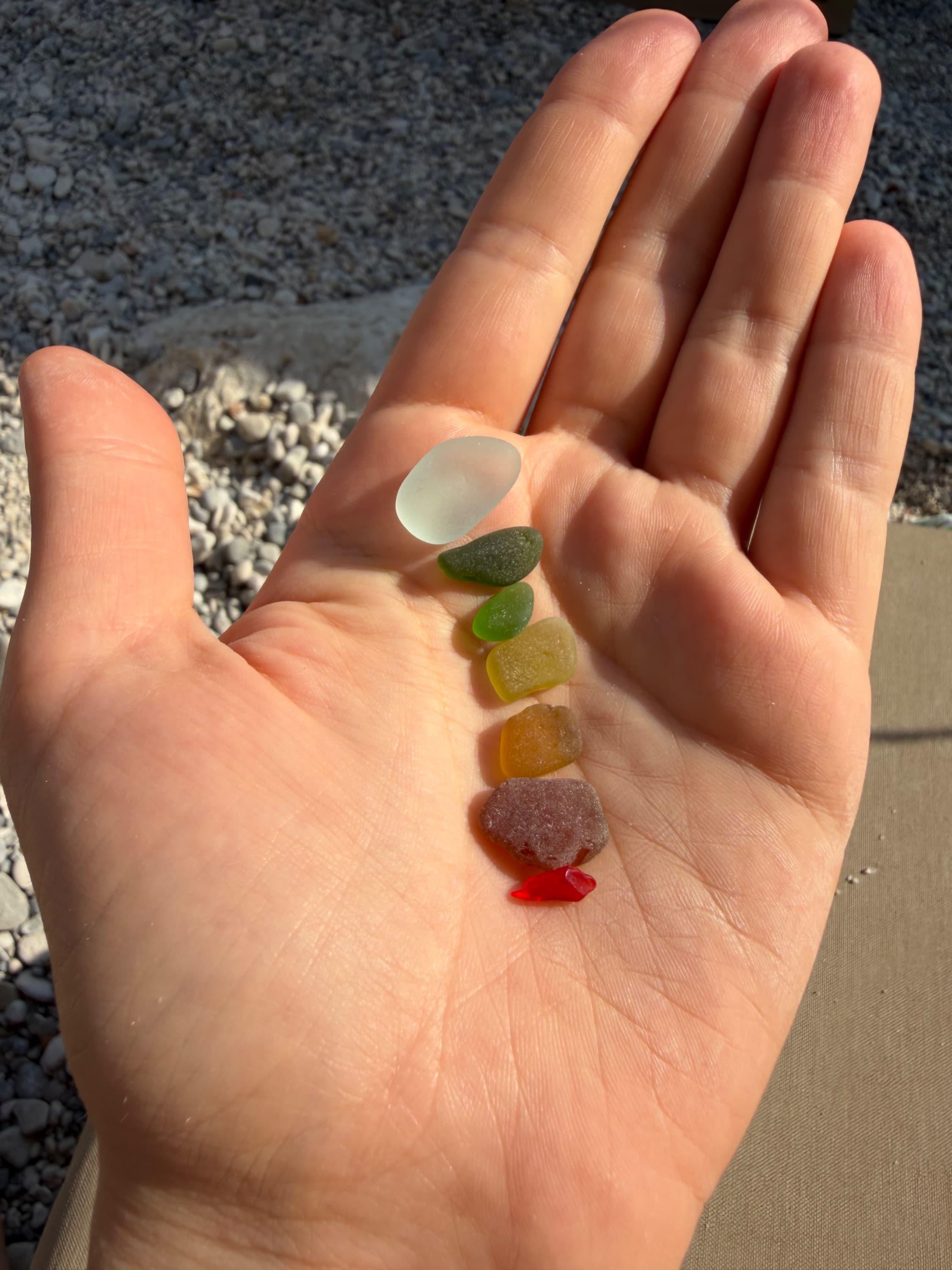 Sea glass from Kroneri, Greece (4)