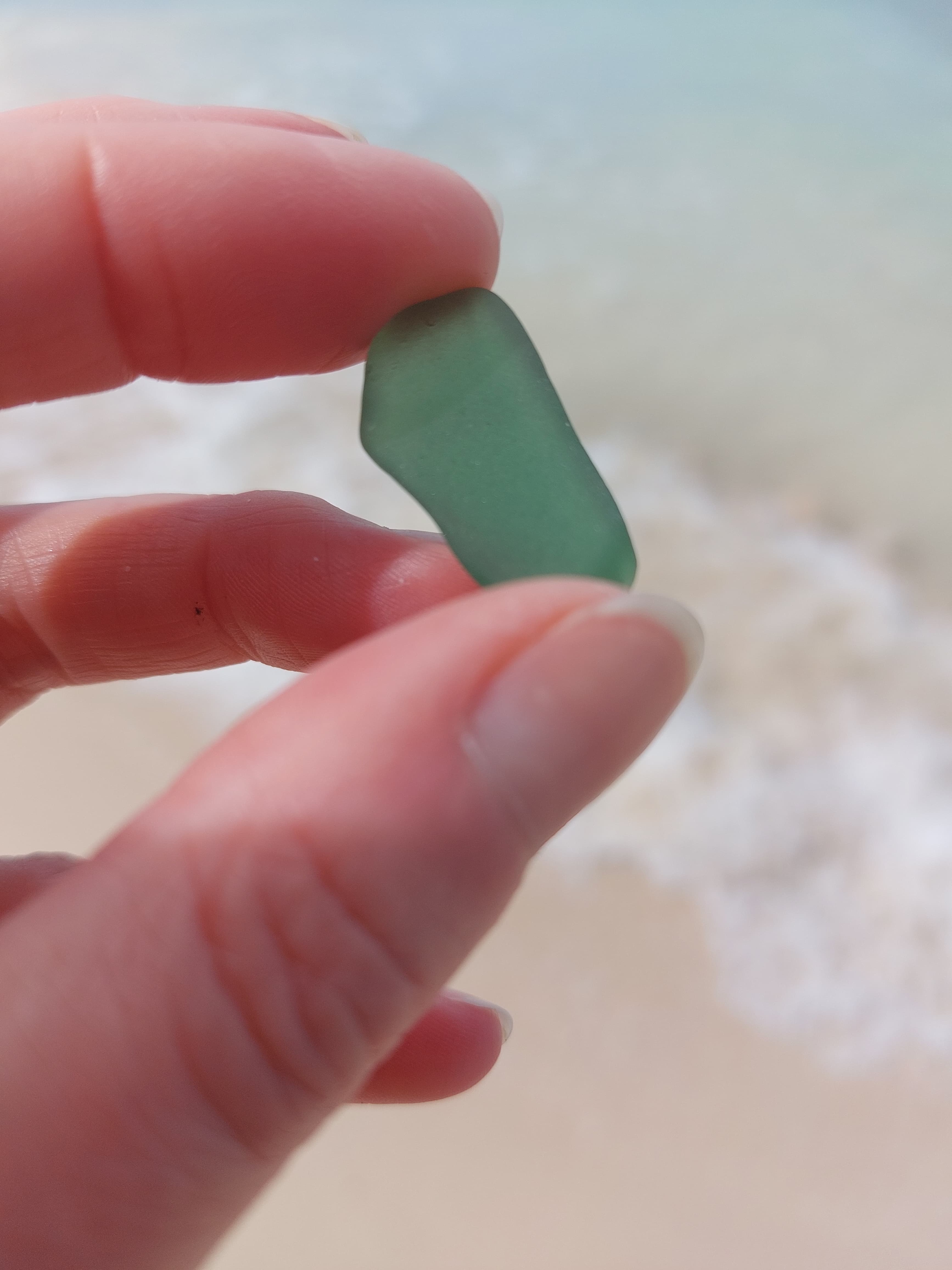 Sea glass from Sandy Lane Beach, Barbados (2)