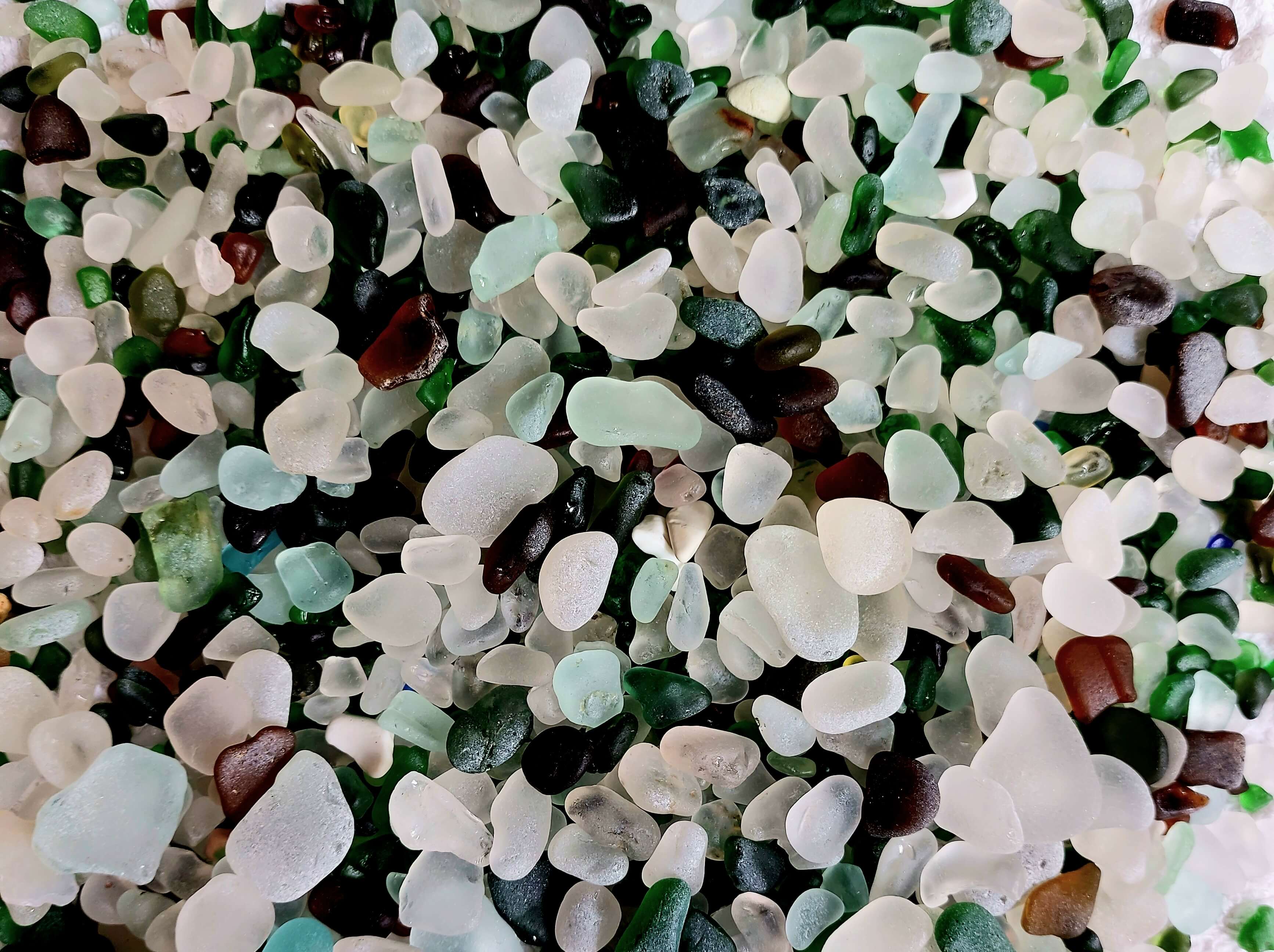 Sea glass from Charmouth Beach, United Kingdom (3)