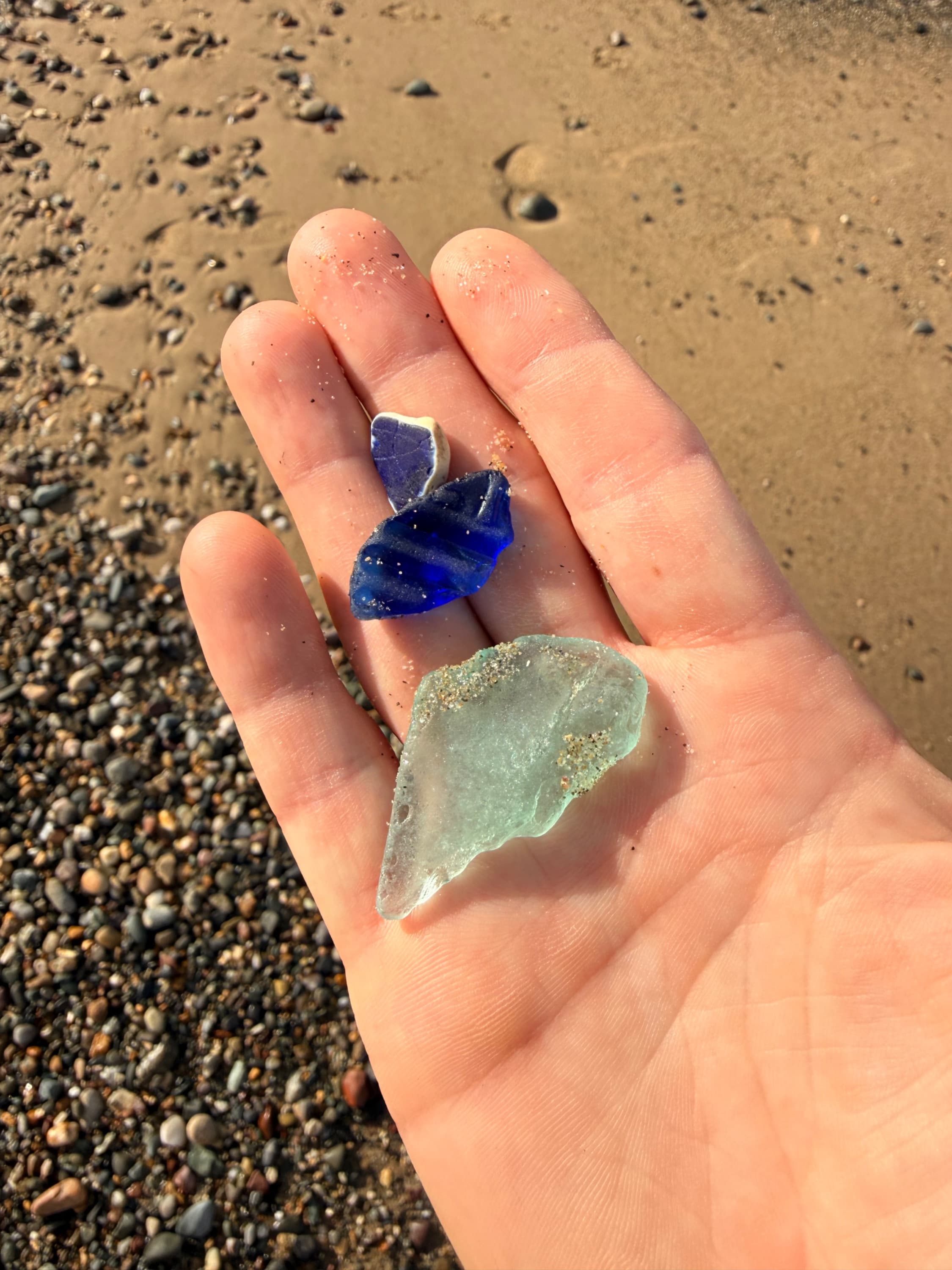 Sea glass from Nefyn beach, United Kingdom (2)