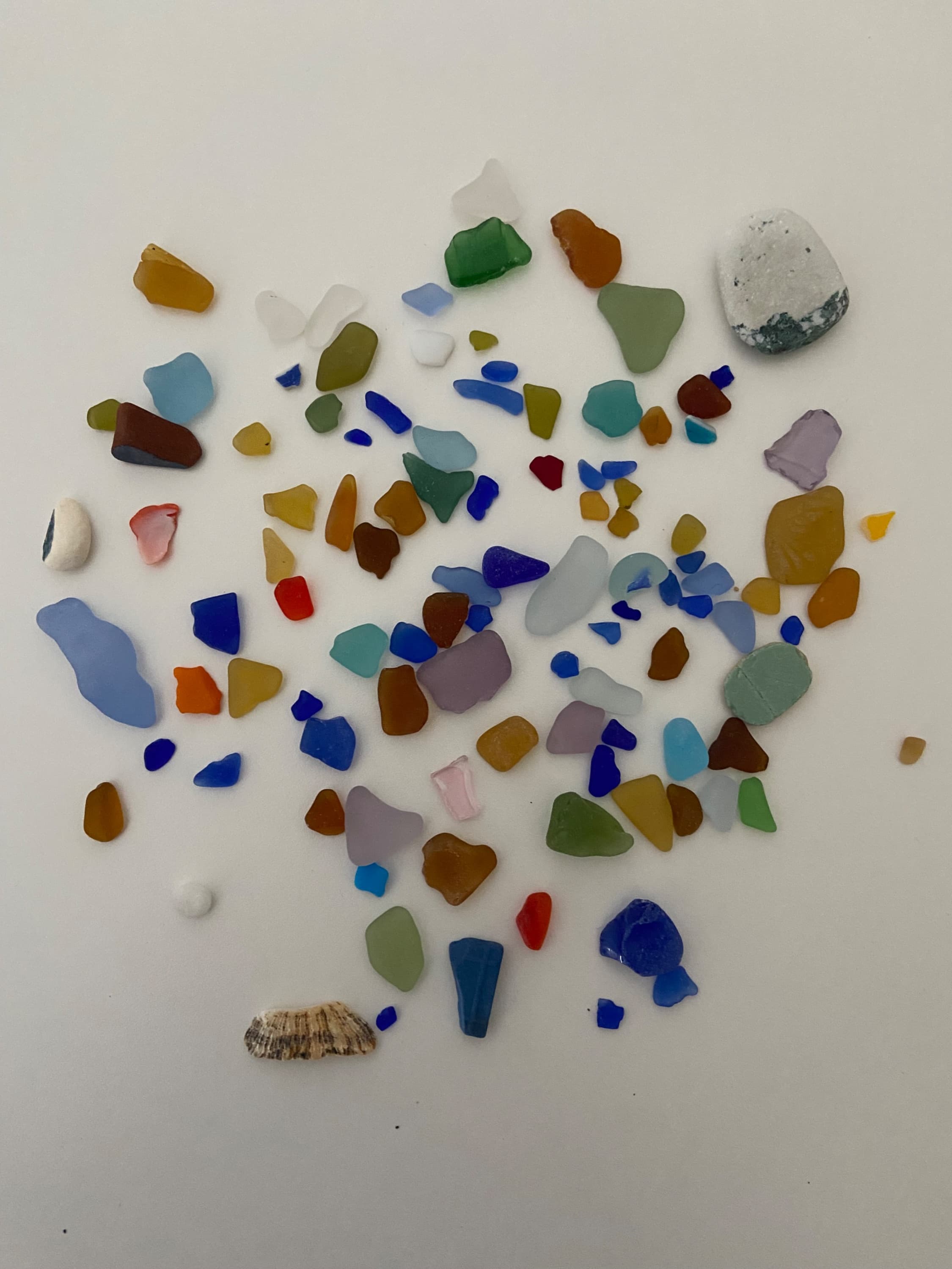Sea glass from Peña la vieja, Spain (3)
