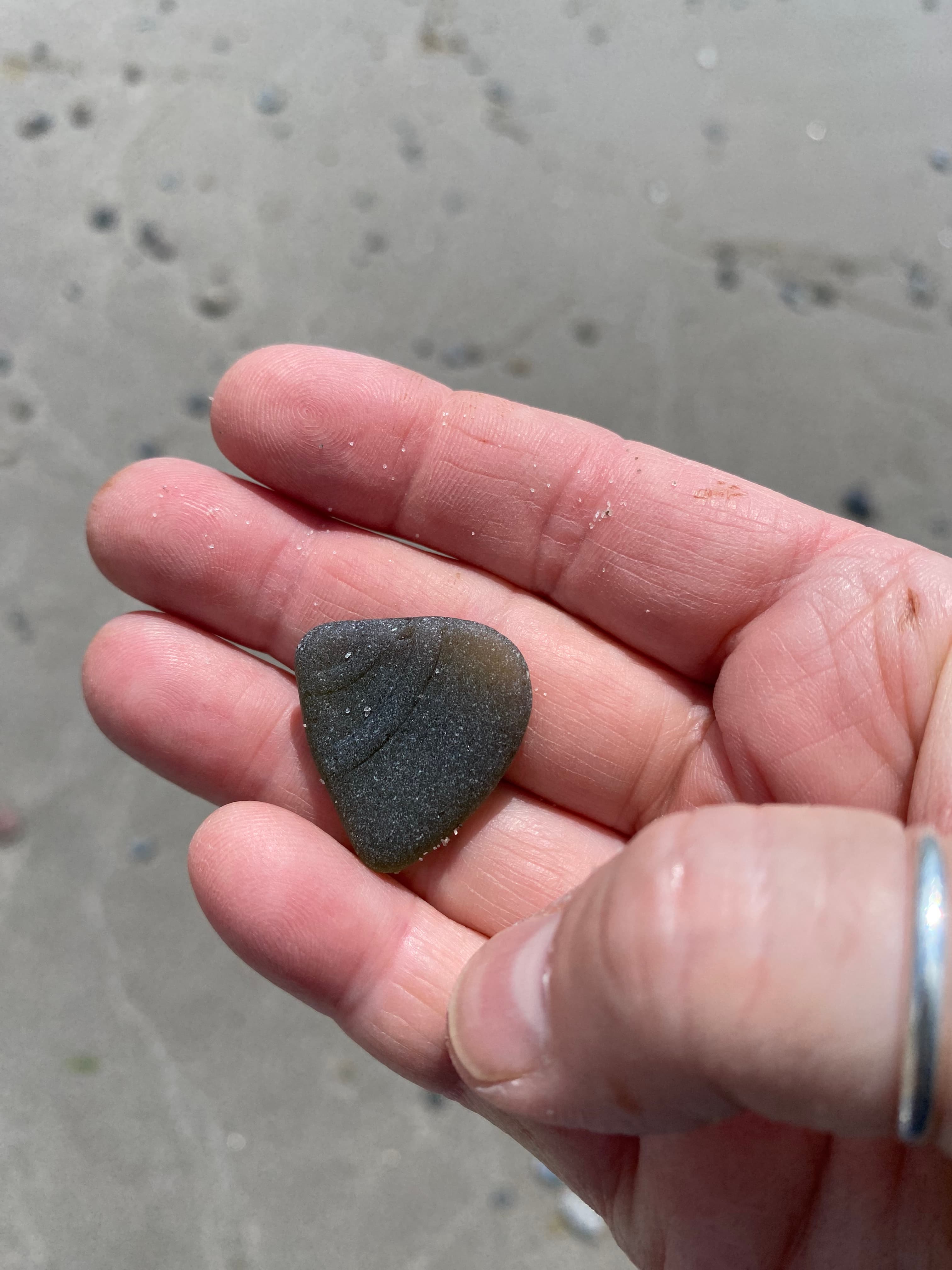 Sea glass from Pålsjö strand, Sweden (5)