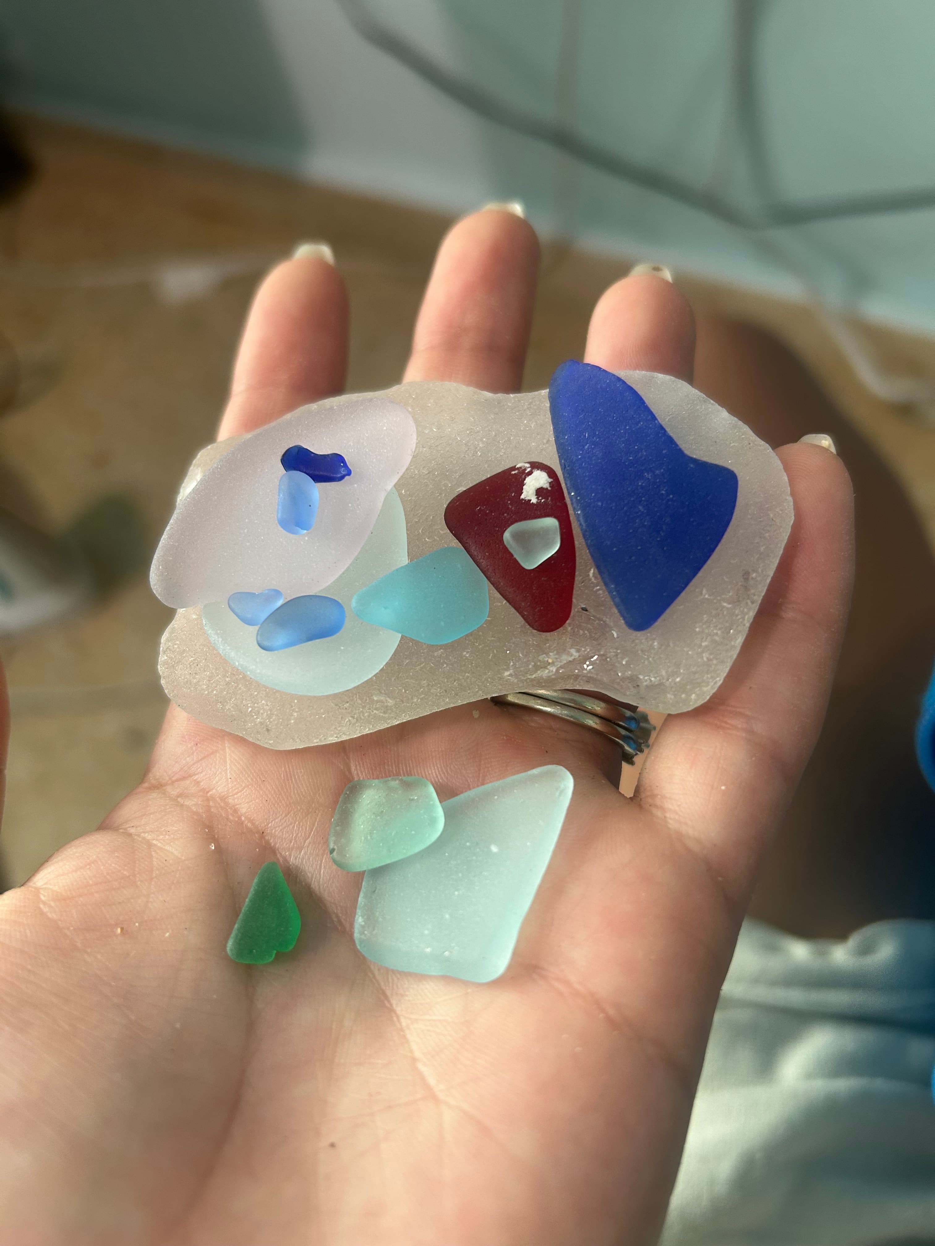 Sea glass from Capital building beach, Puerto Rico (2)