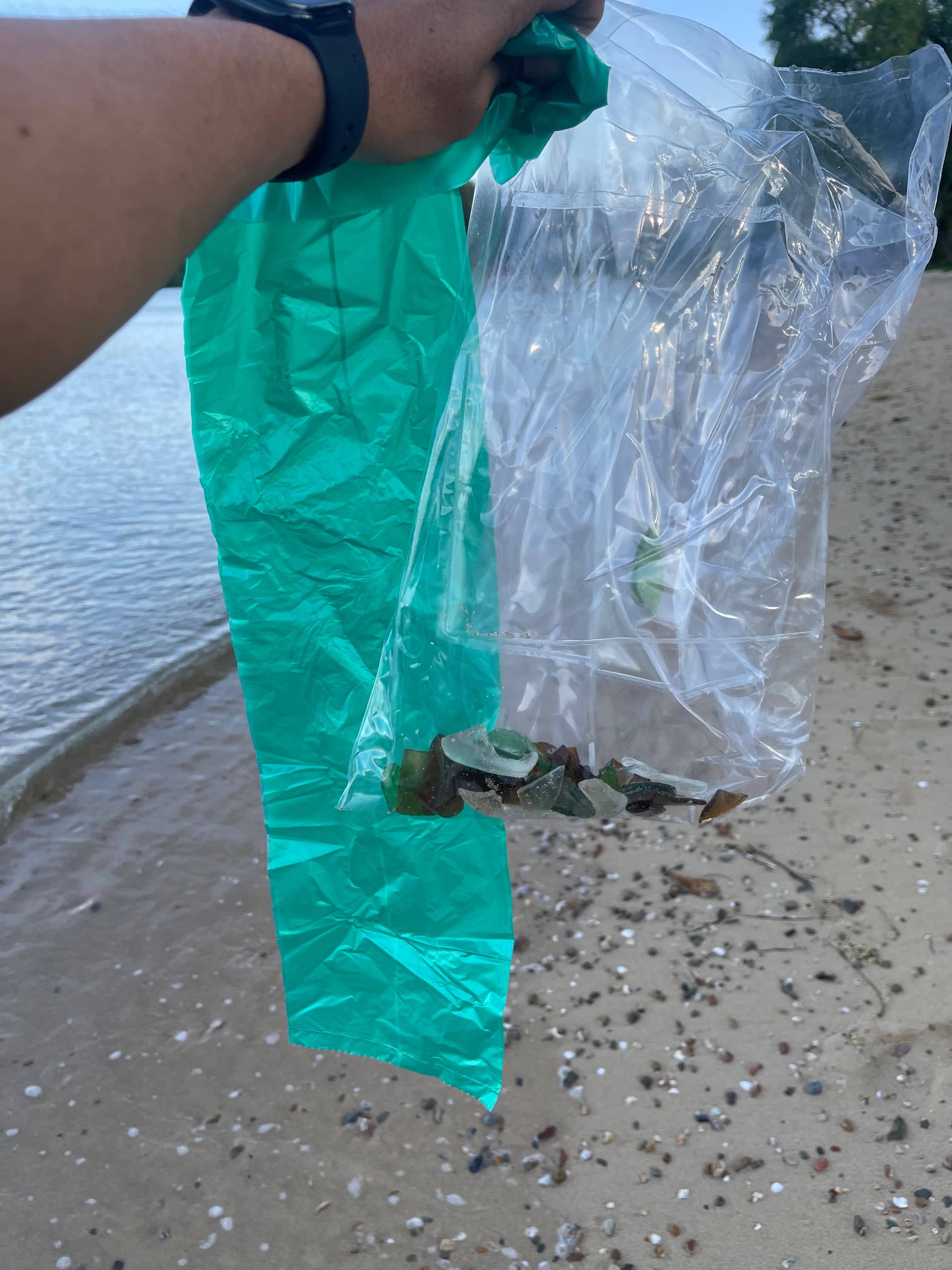 Sea glass from Ao makham, Thailand (3)