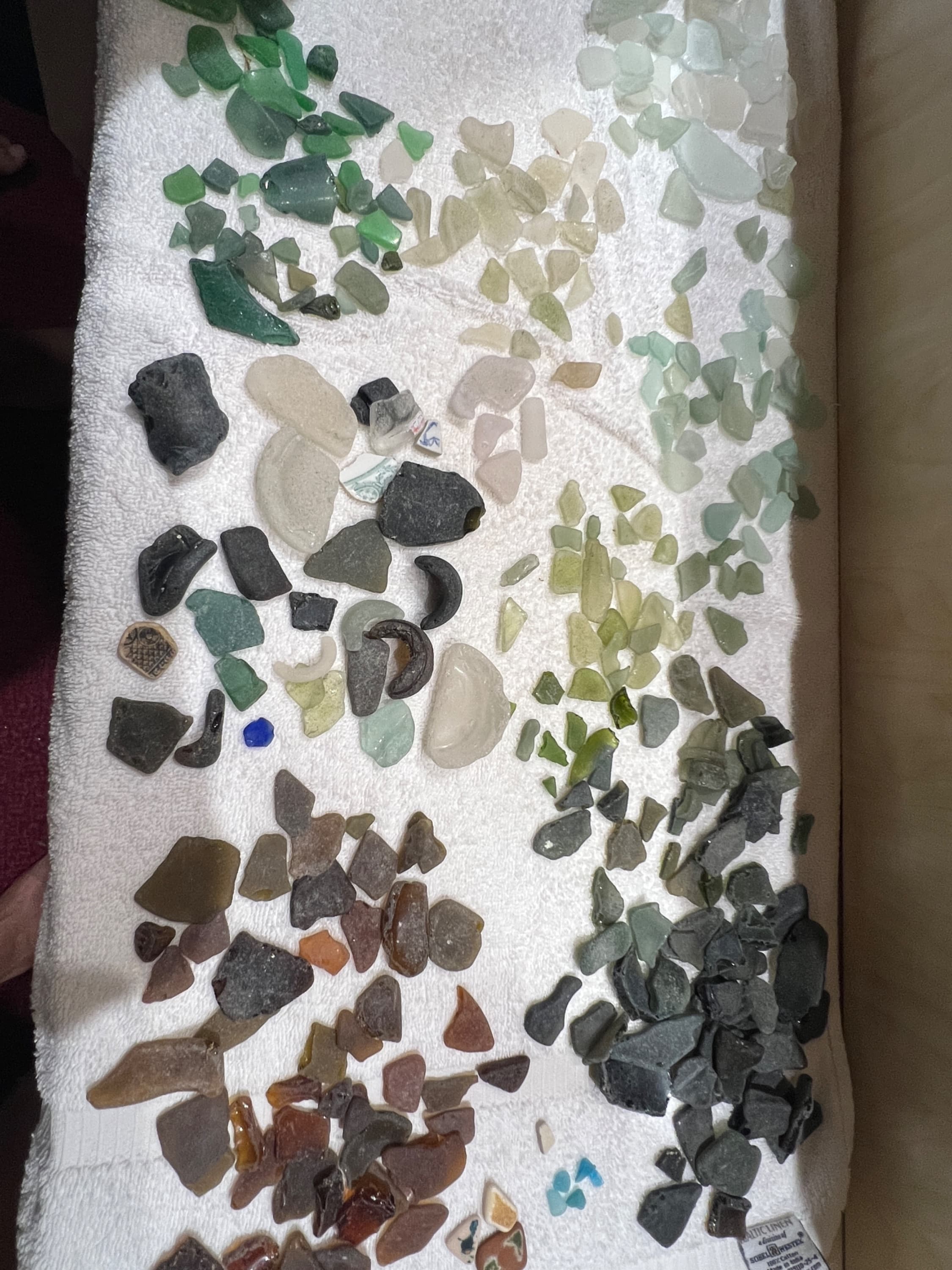 Sea glass from Corfu to the left of the church ⛪️, Greece (2)