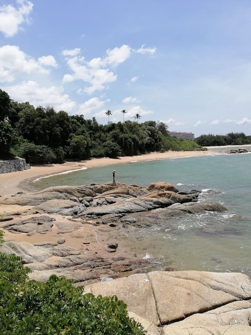 Sea glass collected at Hat Phayun, Ban Chang, Thailand