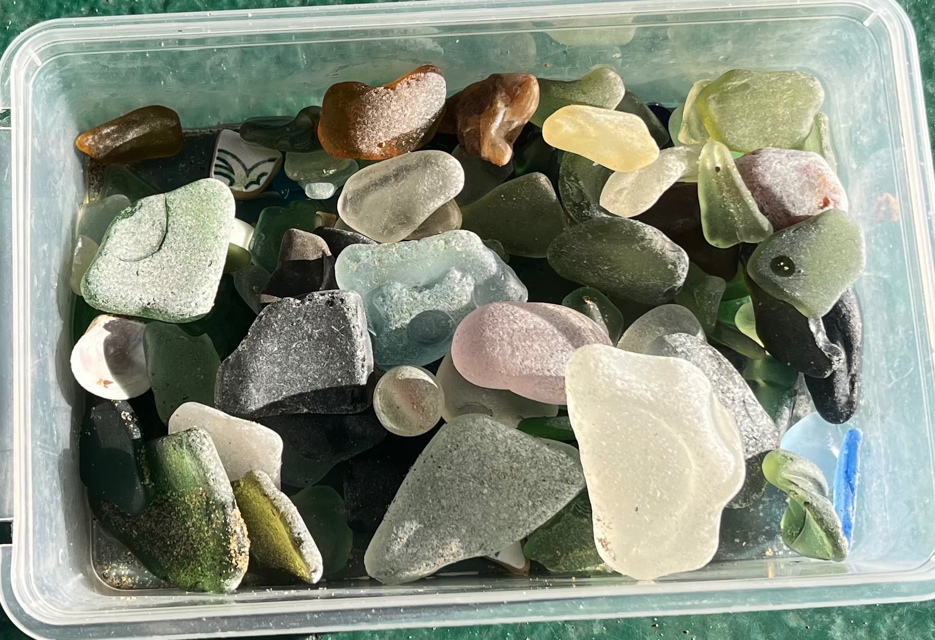 Sea glass from Vitrolite bay, Türkiye (3)