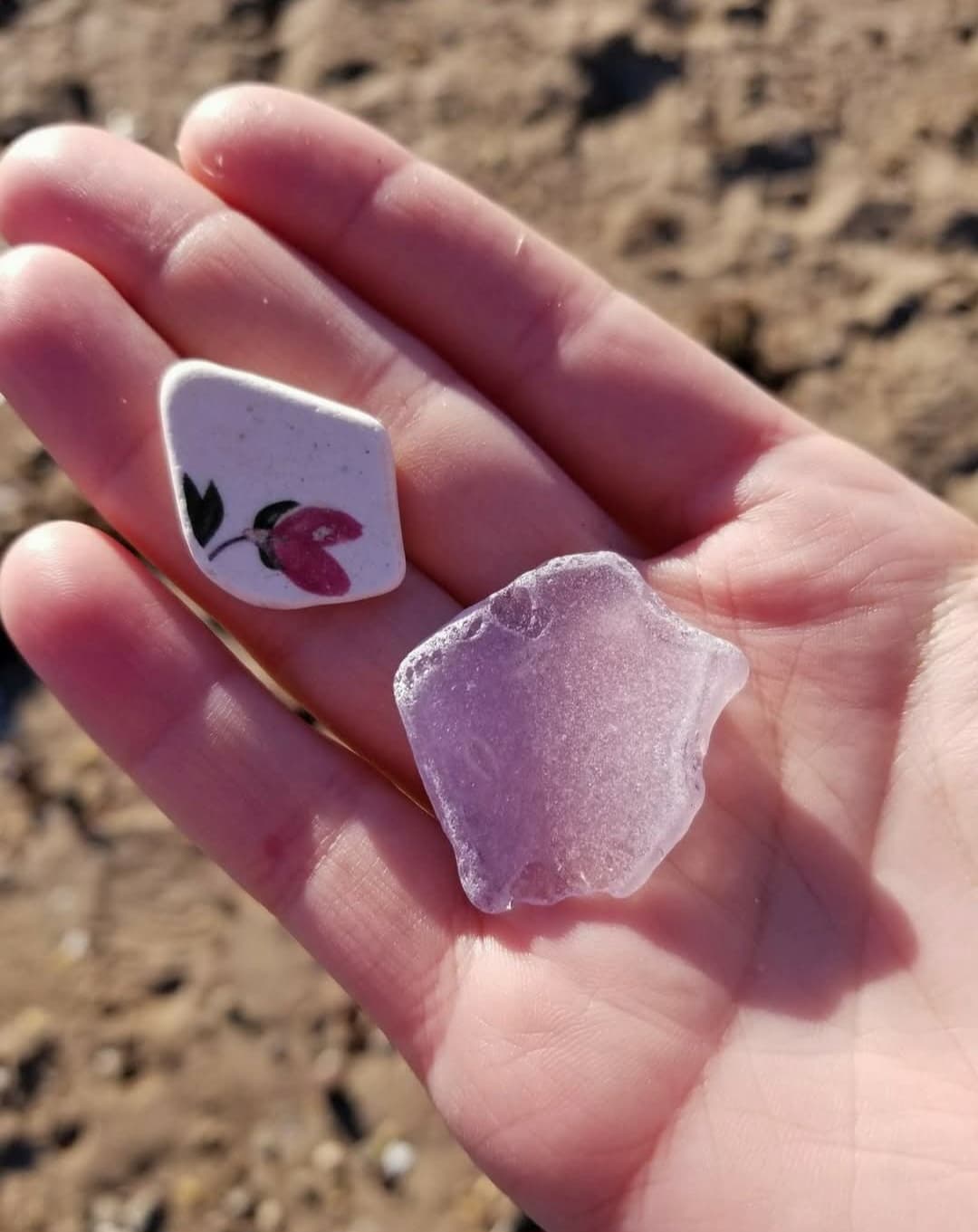 Sea glass from Wolf's Pond Park, United States (3)