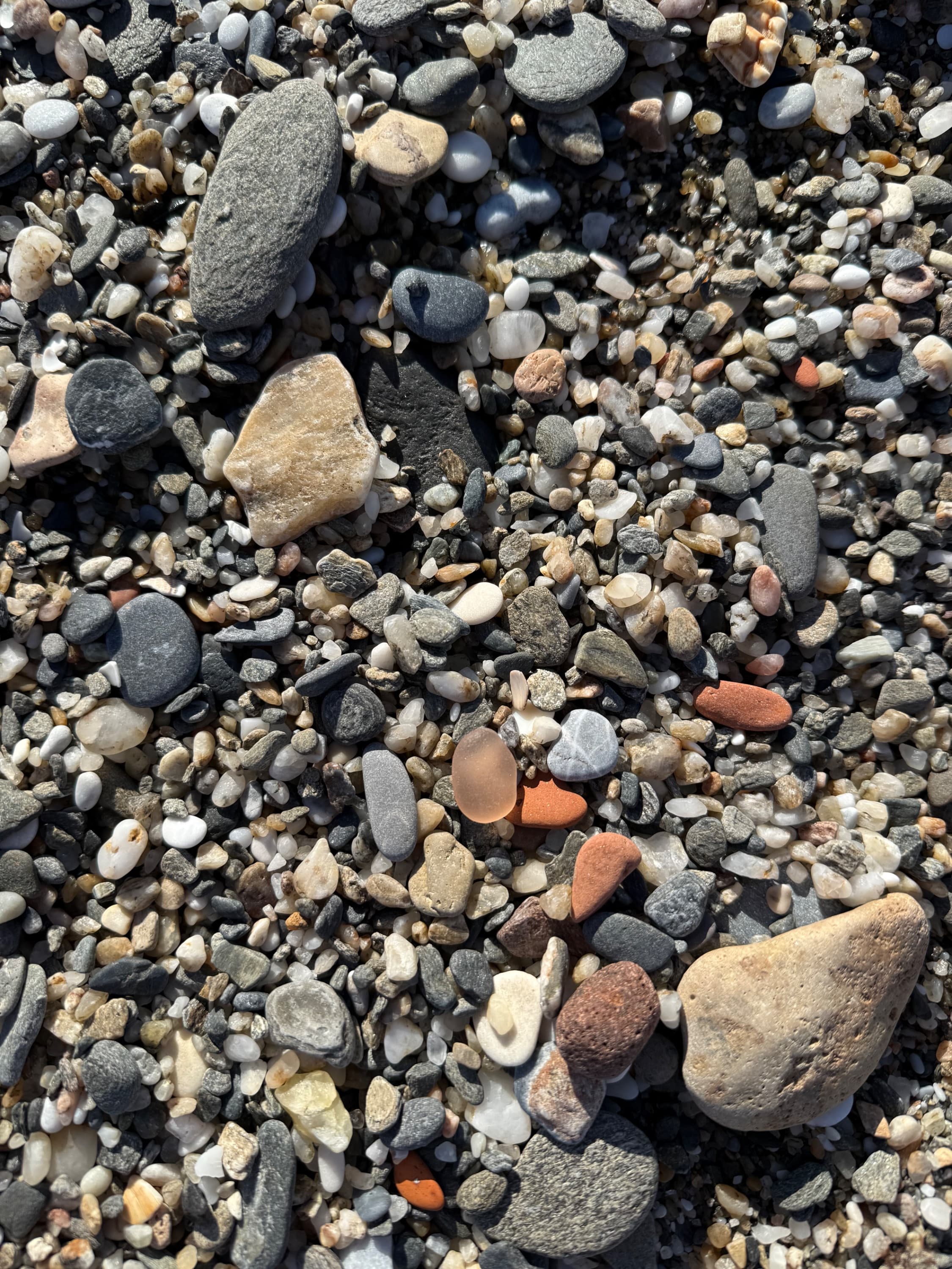 Sea glass from Nerja beach, Spain (2)