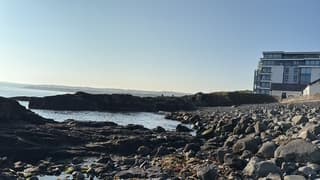 Sea glass found at Portrush