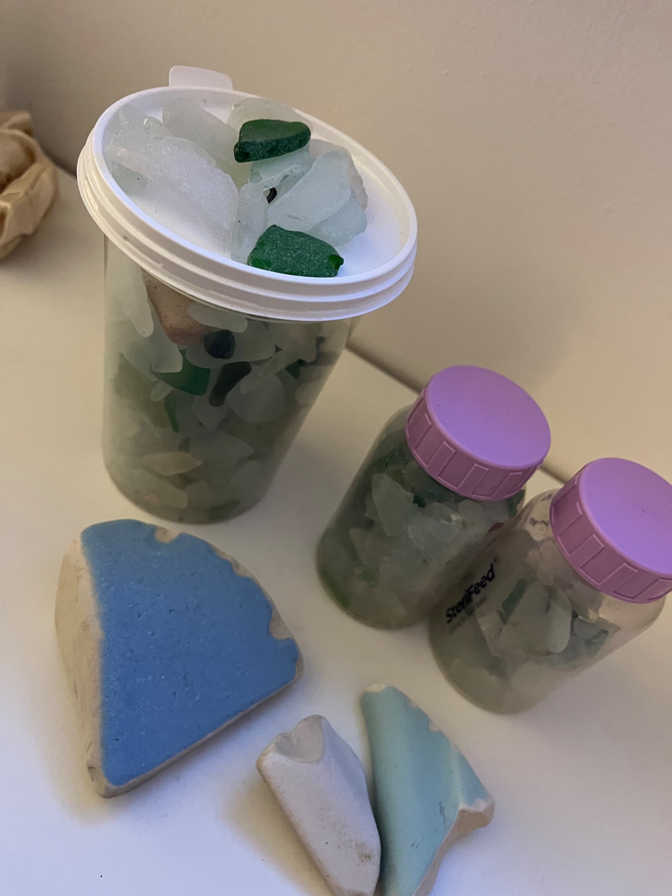 Sea glass from After the beach huts - Minster Leas, United Kingdom (2)