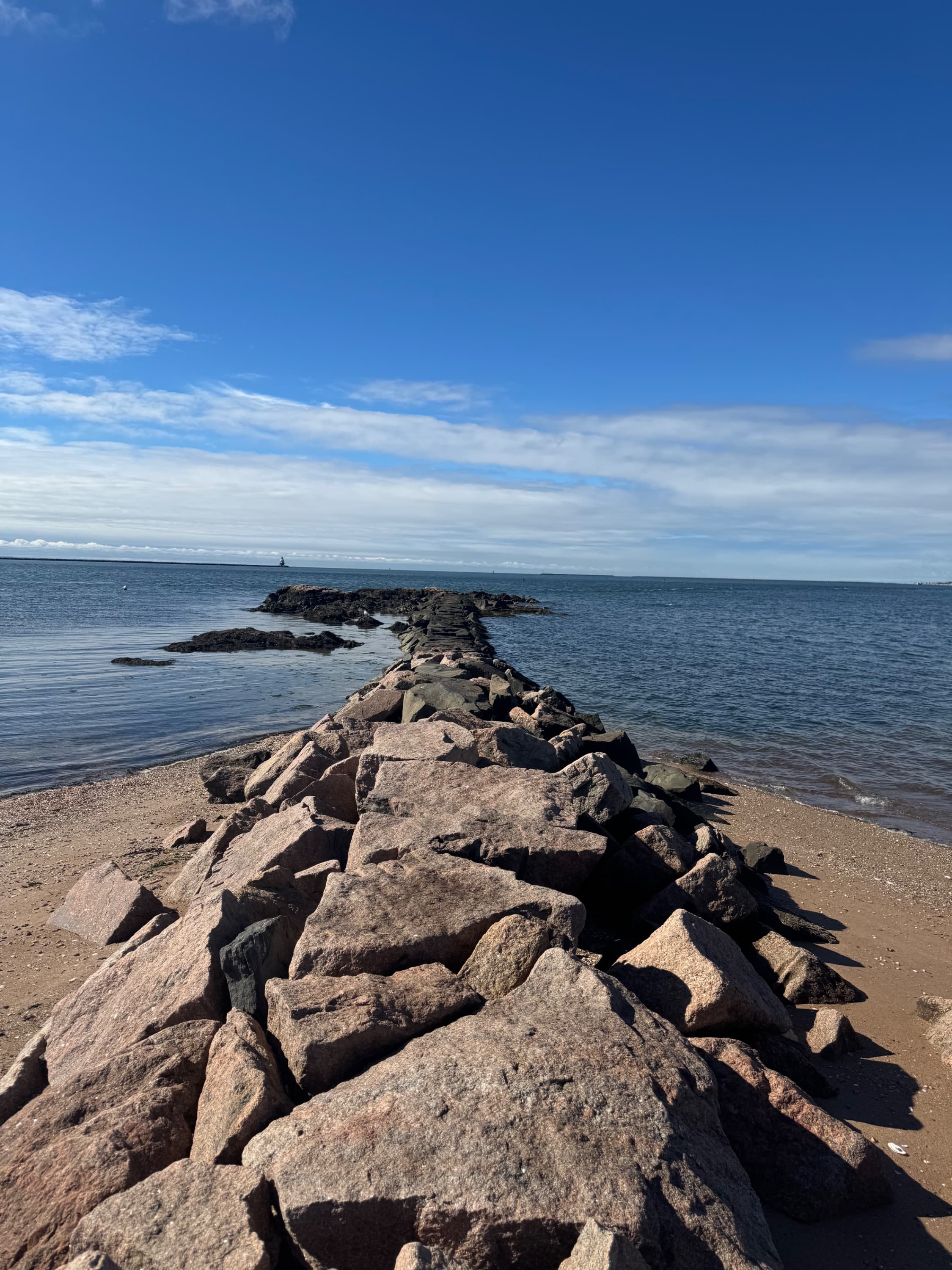 Sea glass from Lighthouse point park to the right of the lighthouse, United States (3)