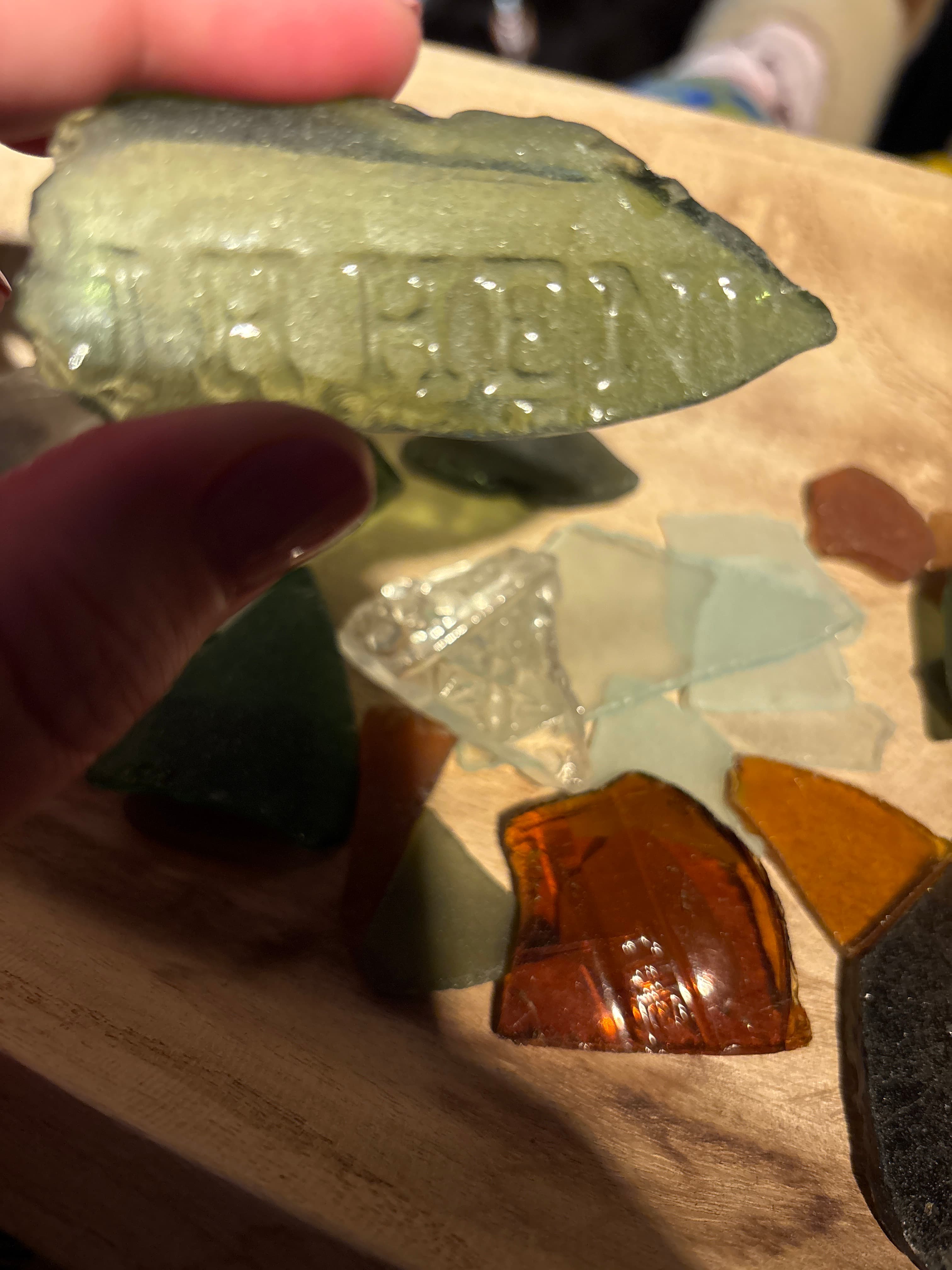 Sea glass from Stockton Beach, NSW, Australia (2)