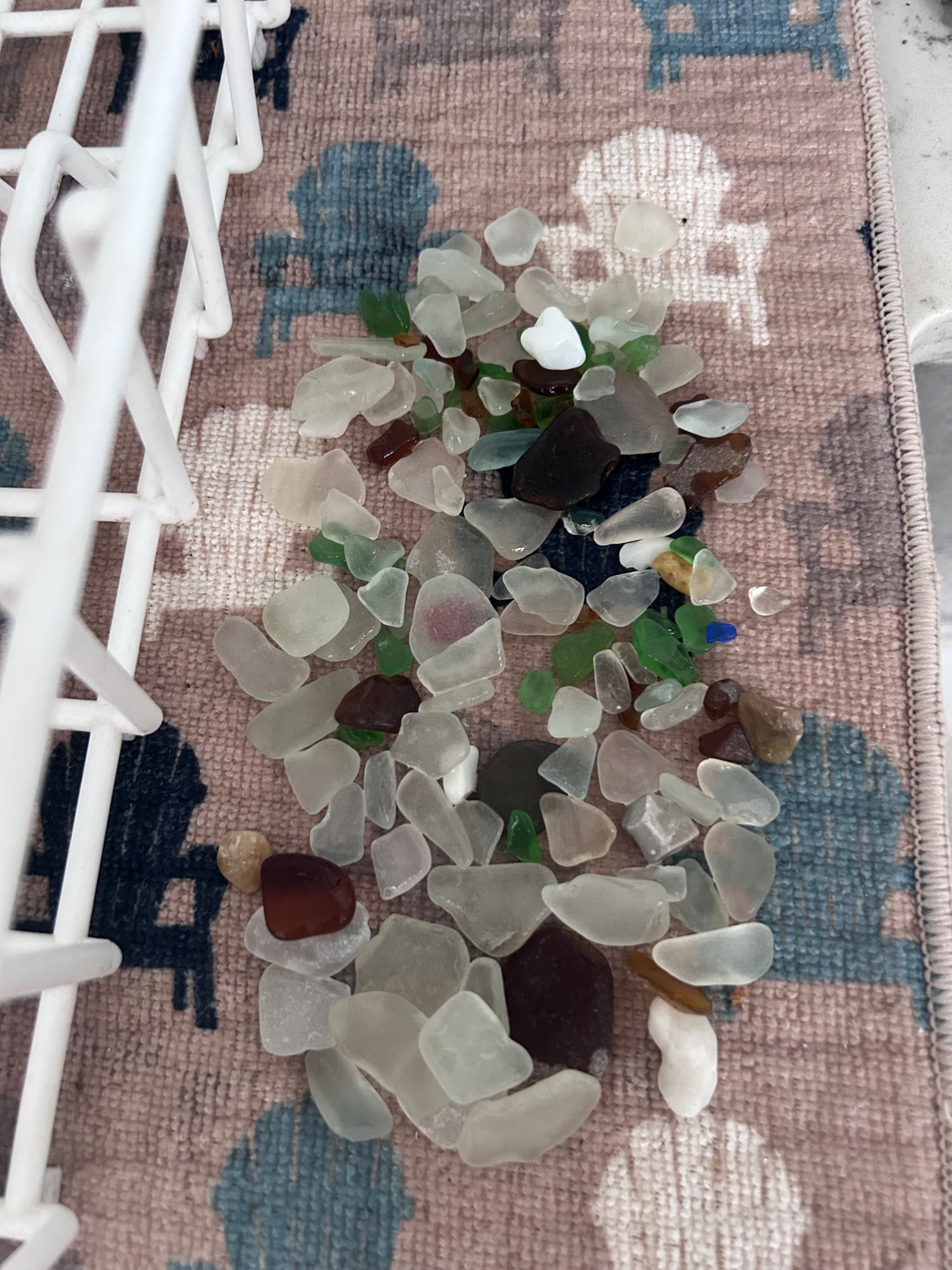 Sea glass from Dog Park, Canada (2)