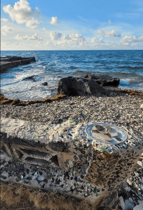 Sea glass from Glass Beach, Ireland Island South, Bermuda (2)