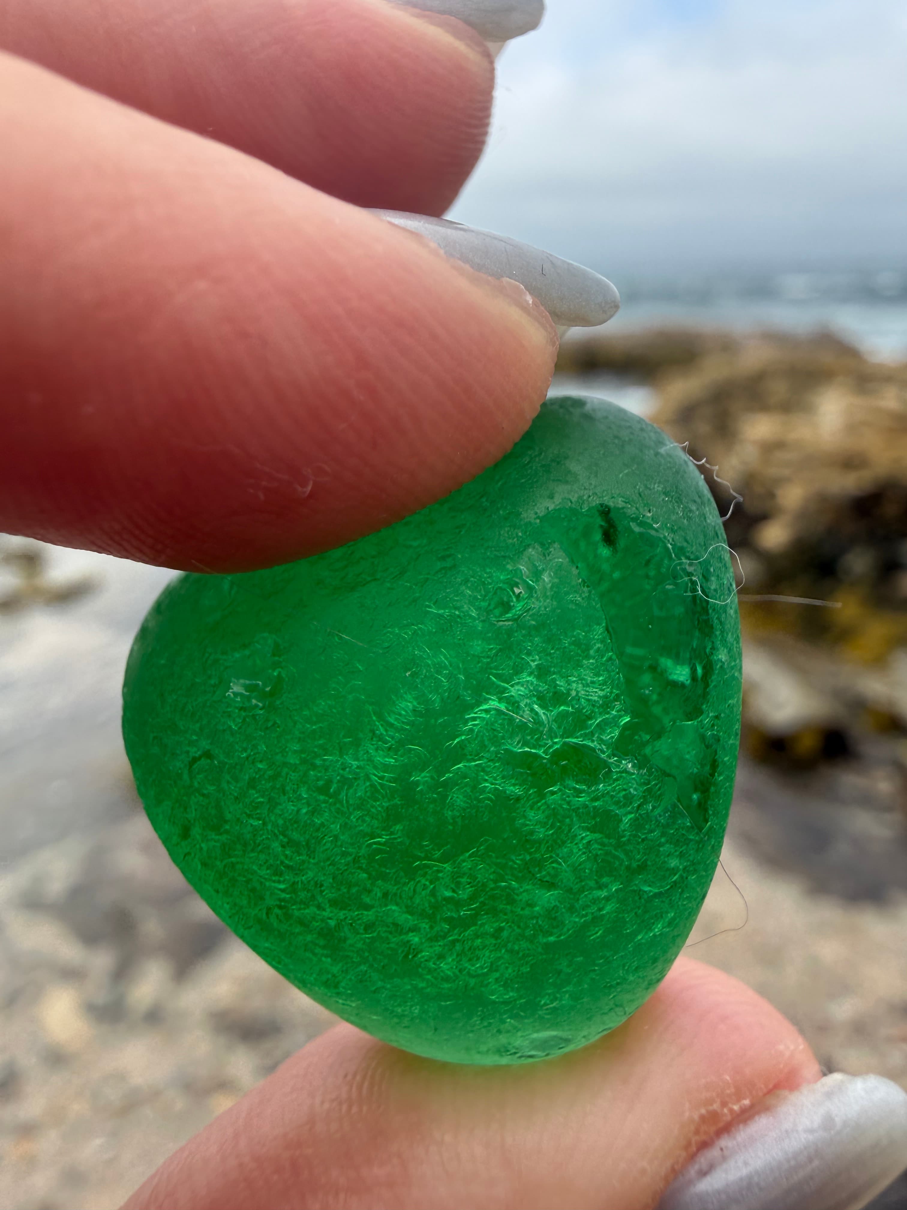 Sea glass from Goleta Beach, United States (3)