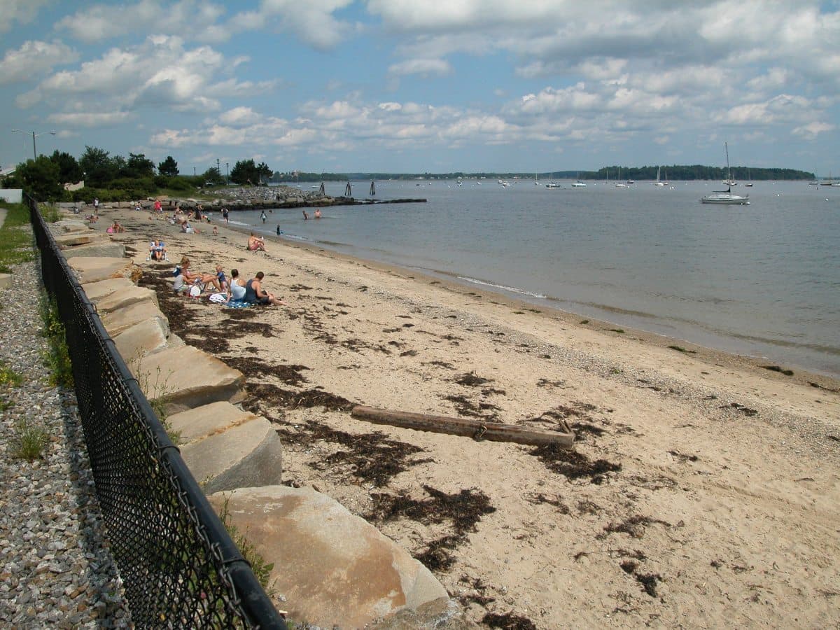 Sea glass collected at East End Beach, Portland, United States
