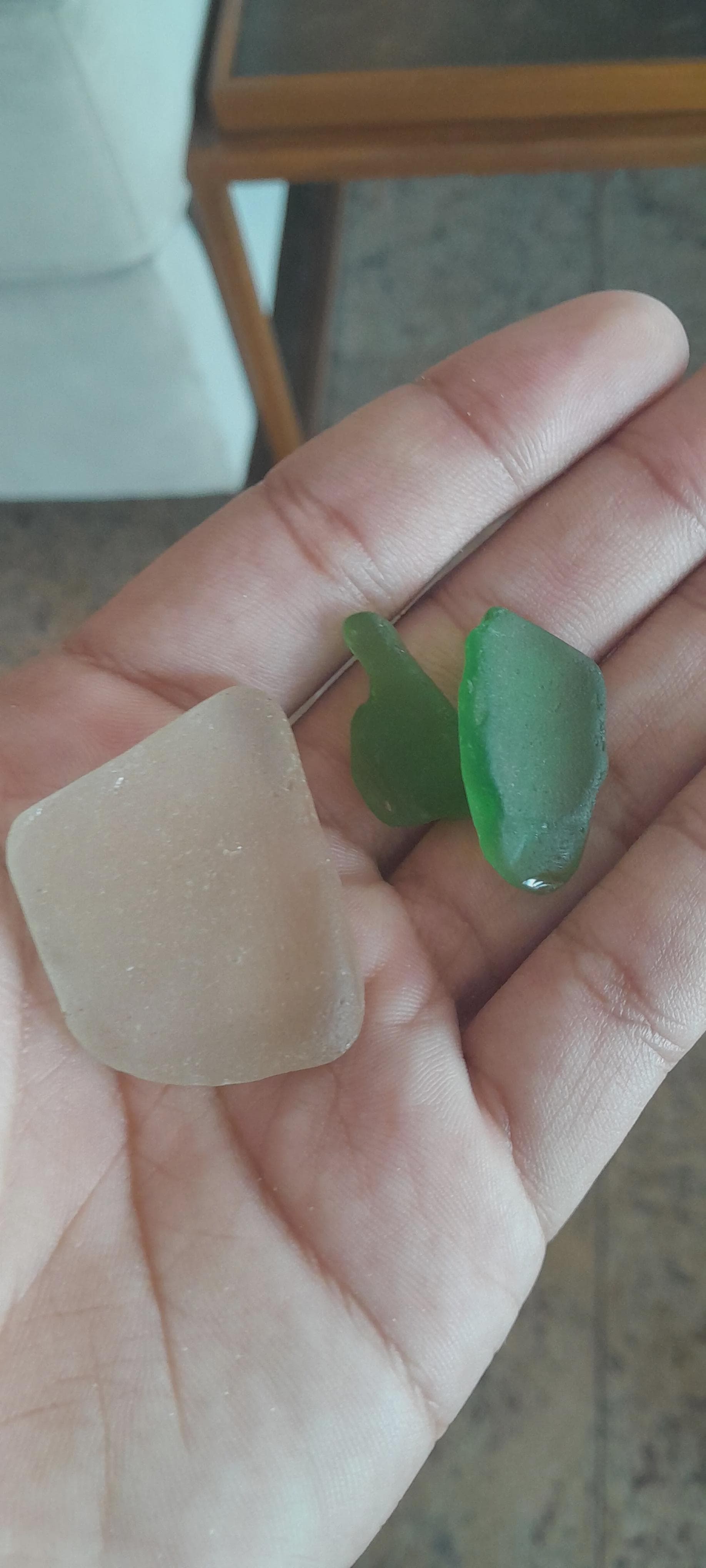 Sea glass from Praia Ponta D'areia - São Luís, Brazil (2)