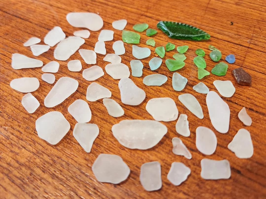 Sea glass from Pratt Pier Beach, United States (2)