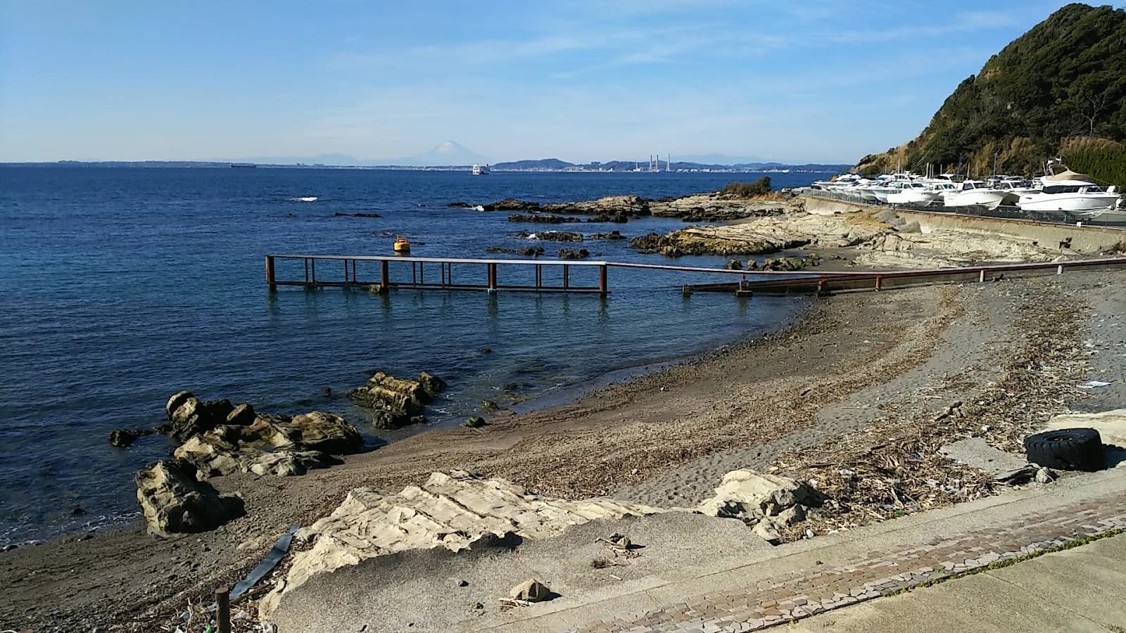 Sea glass collected at Kanaya Beach, Futtsu, Japan
