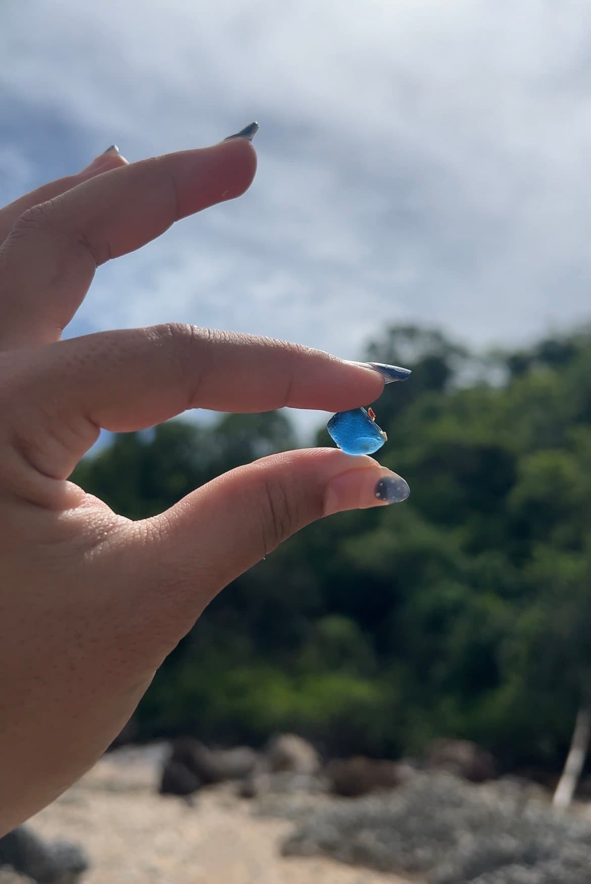 Sea glass from Khao Laem Chabang - first beach, Thailand (3)