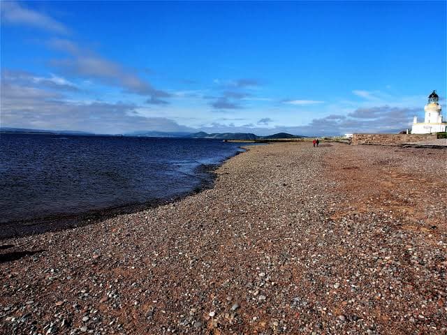 Sea glass collected at Chanonry Point Beach, United Kingdom