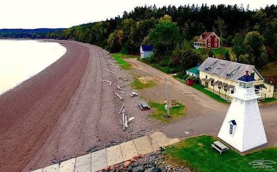 Sea glass collected at Spencer's Island, Nova Scotia, Canada