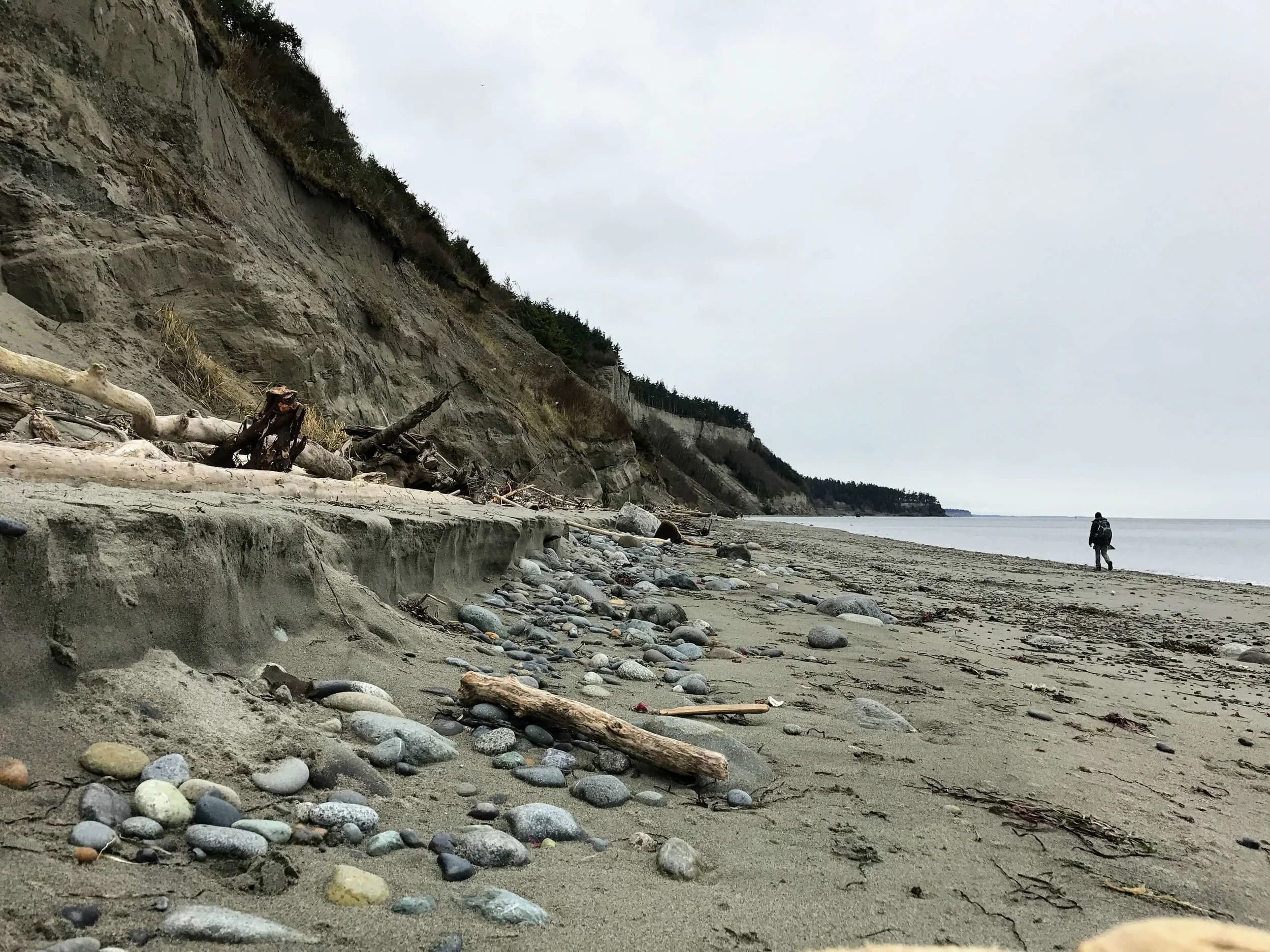 Sea glass collected at Glass Beach, Port Townsend, United States