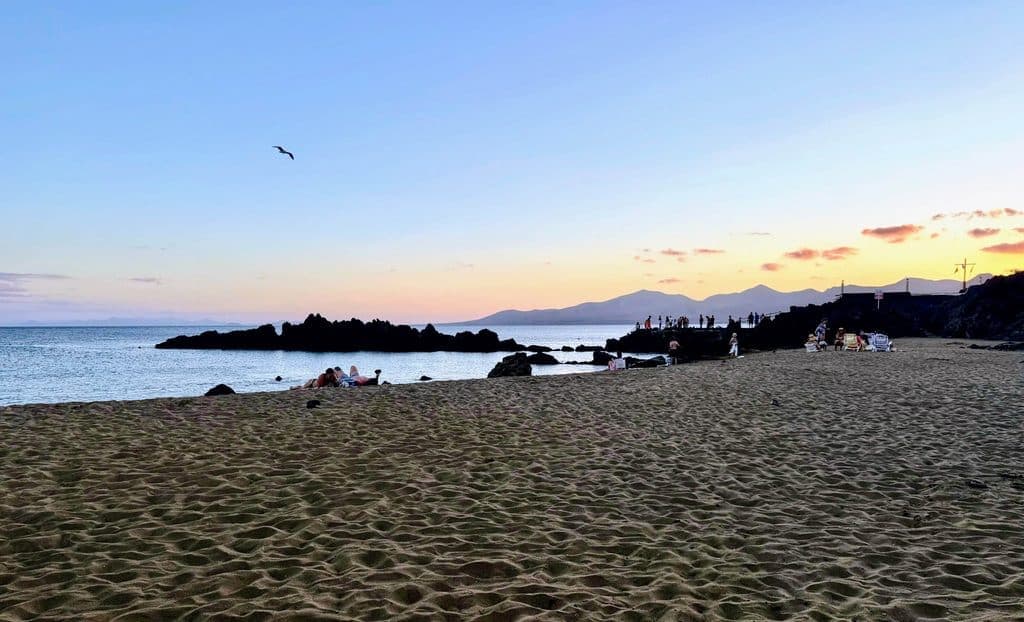Sea glass collected at Paseo de la Barrilla, Puerto del Carmen, Spain