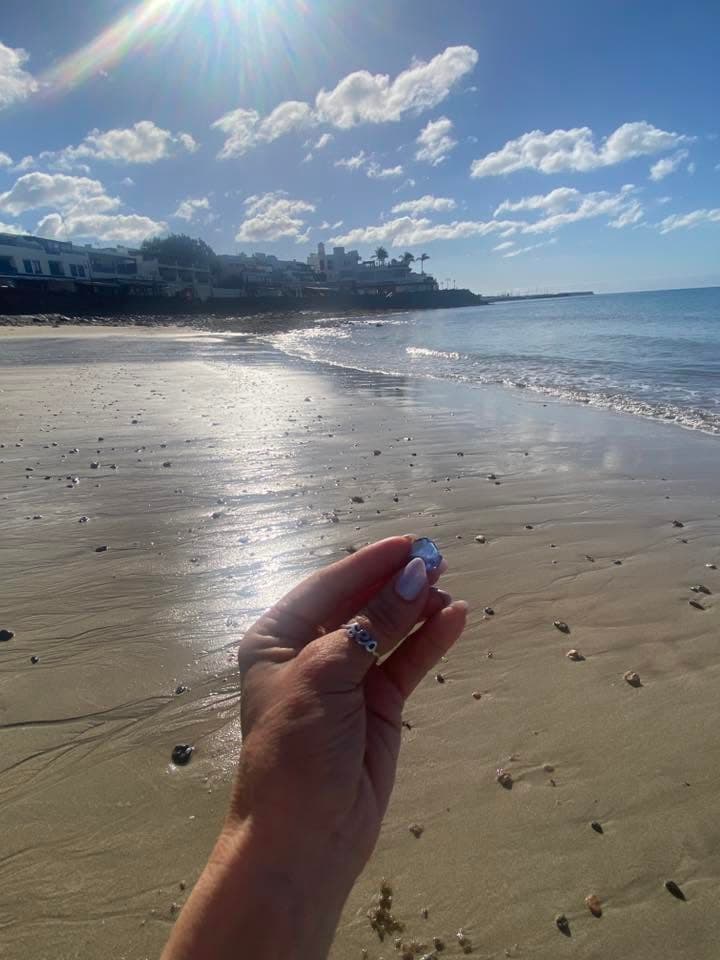 Sea glass from Paseo de la Barrilla, Puerto del Carmen, Spain (2)