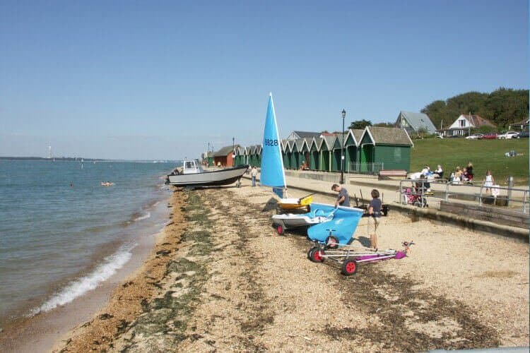 Sea glass found at Gurnard Beach, United Kingdom