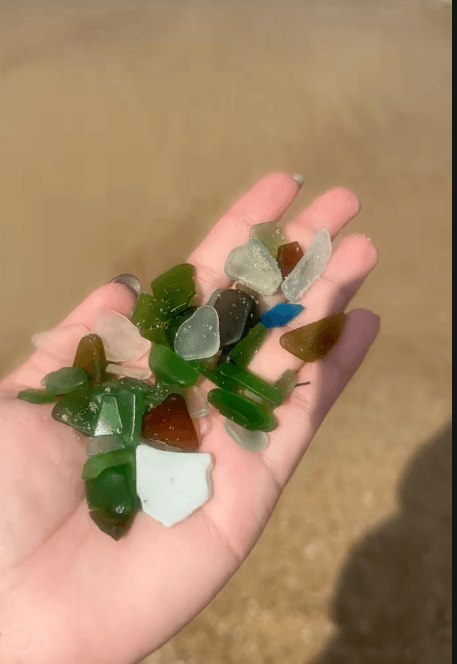 Sea glass from Stanley Back Beach, Hong Kong SAR China (2)