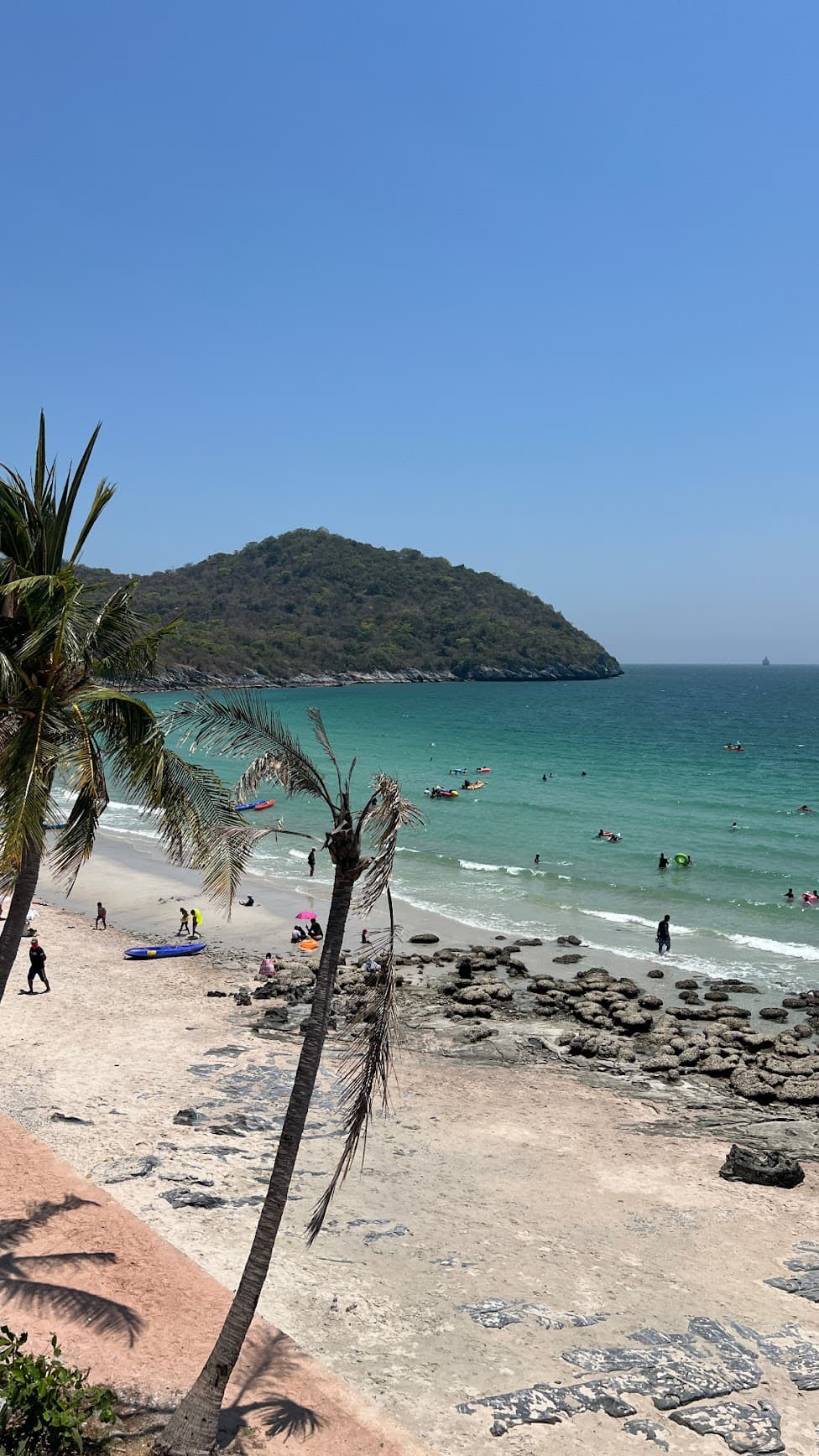 Sea glass found at Hat Tham Phang Beach