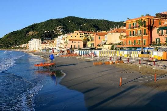 Sea glass found at Alassio