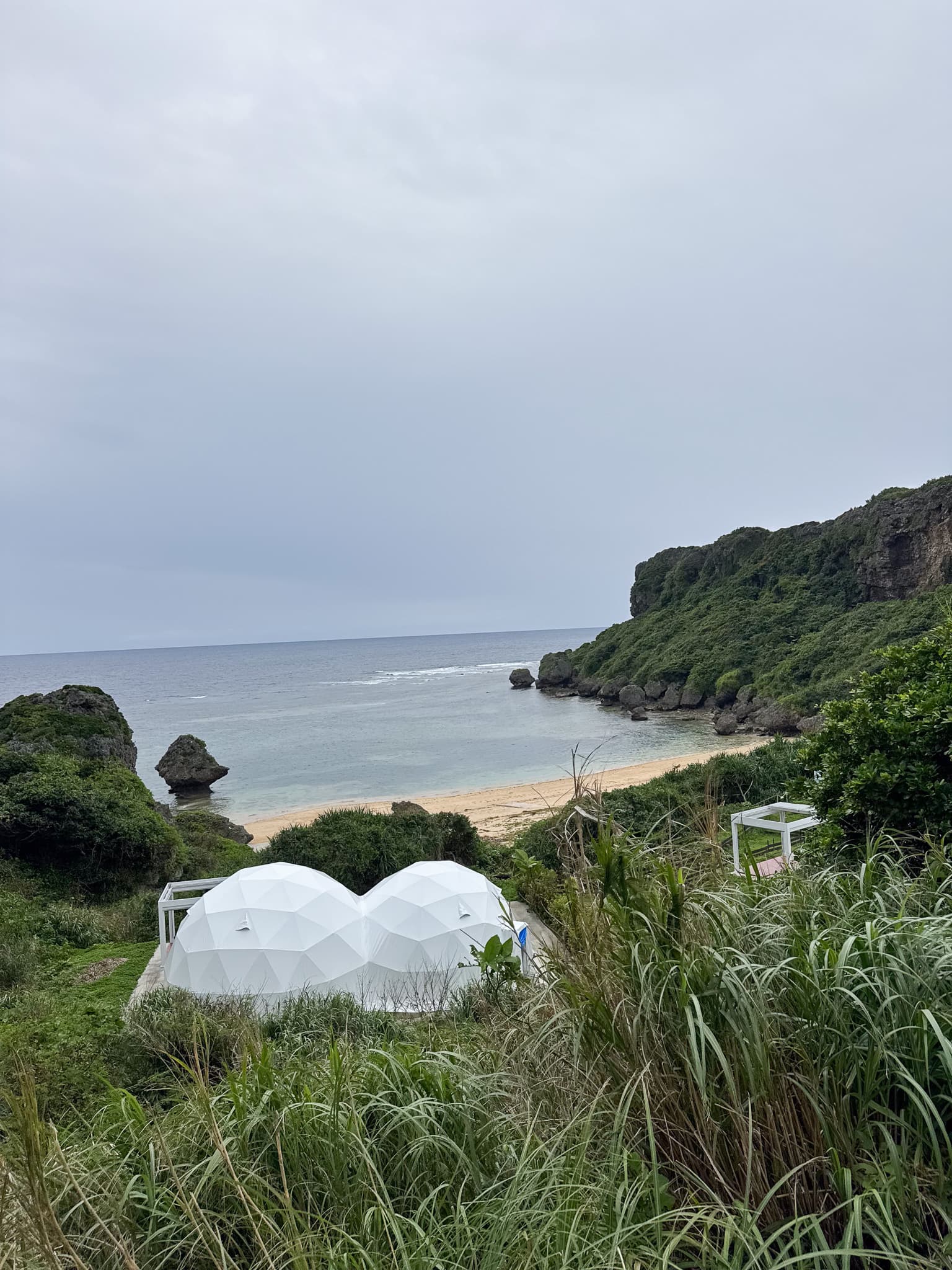 Sea glass collected at Akuna beach, Japan