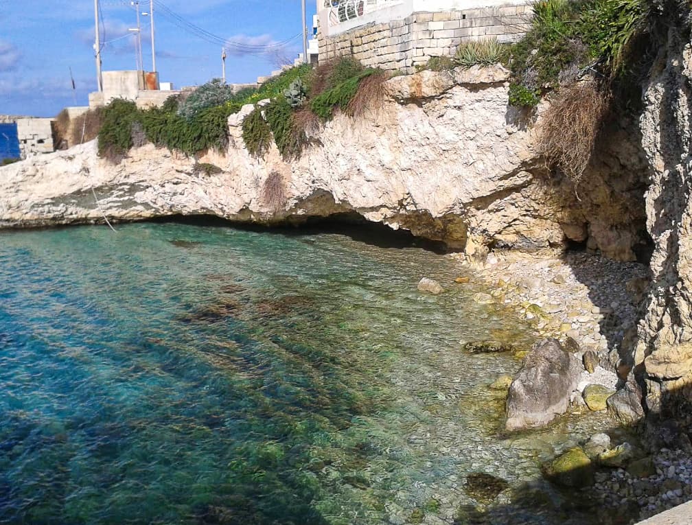 Sea glass found at St Paul's Bay Harbour, Malta