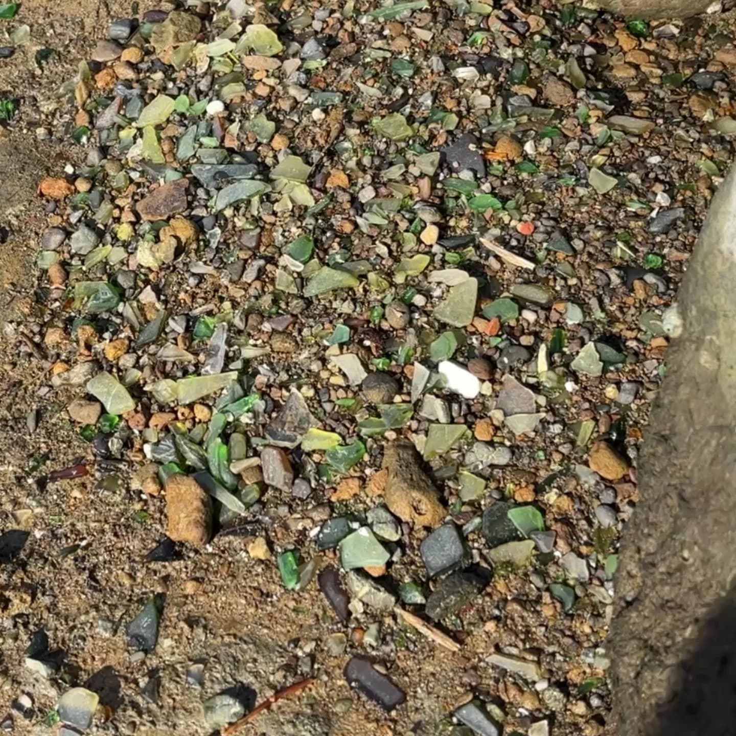 Sea glass from Glass Beach, Benicia, United States (2)