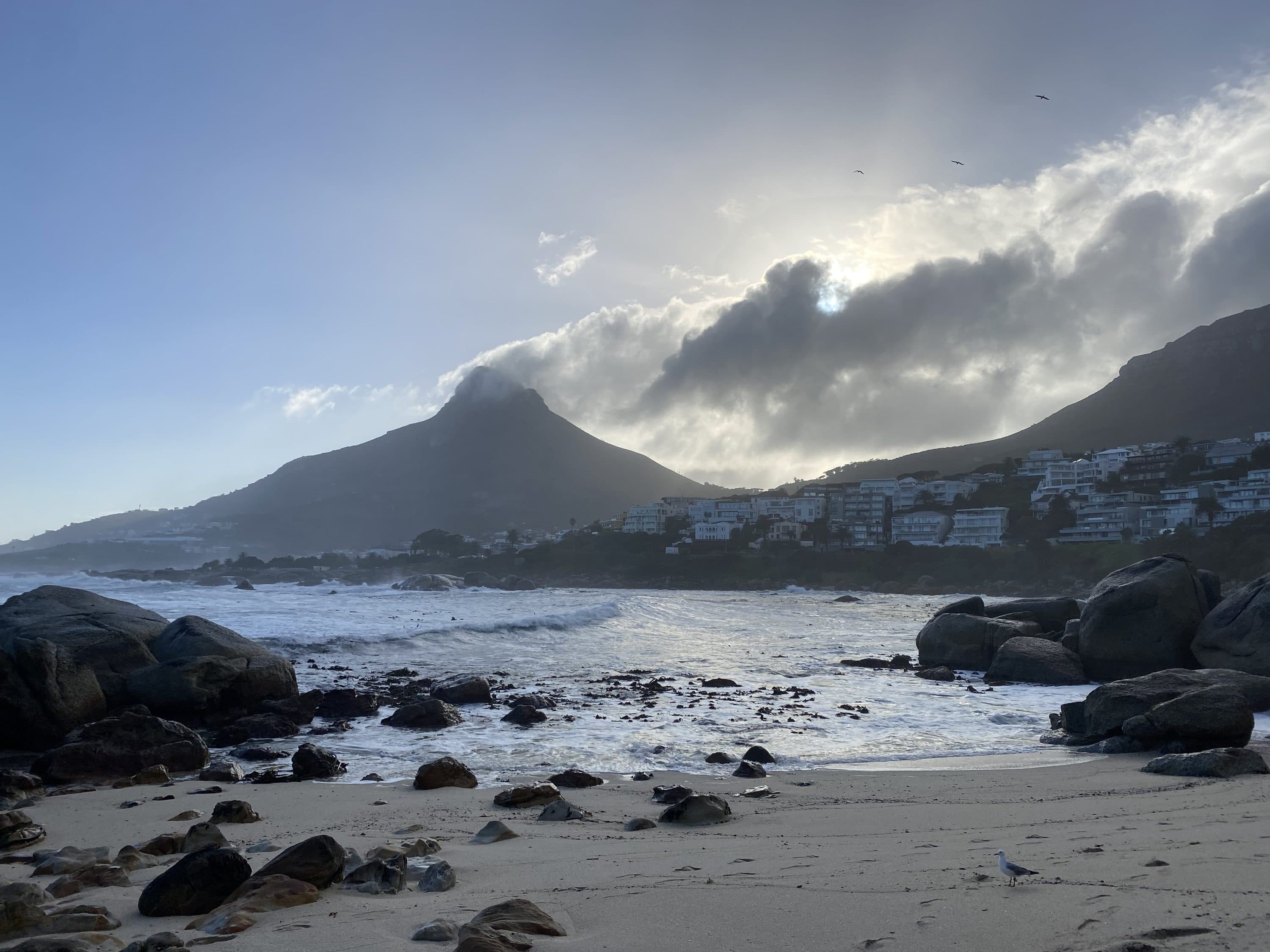 Sea glass found at Bakoven Beach, Cape Town, South Africa