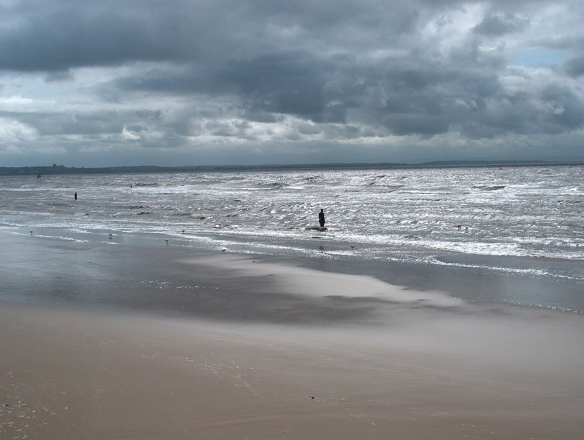 Sea glass collected at Crosby Beach, United Kingdom